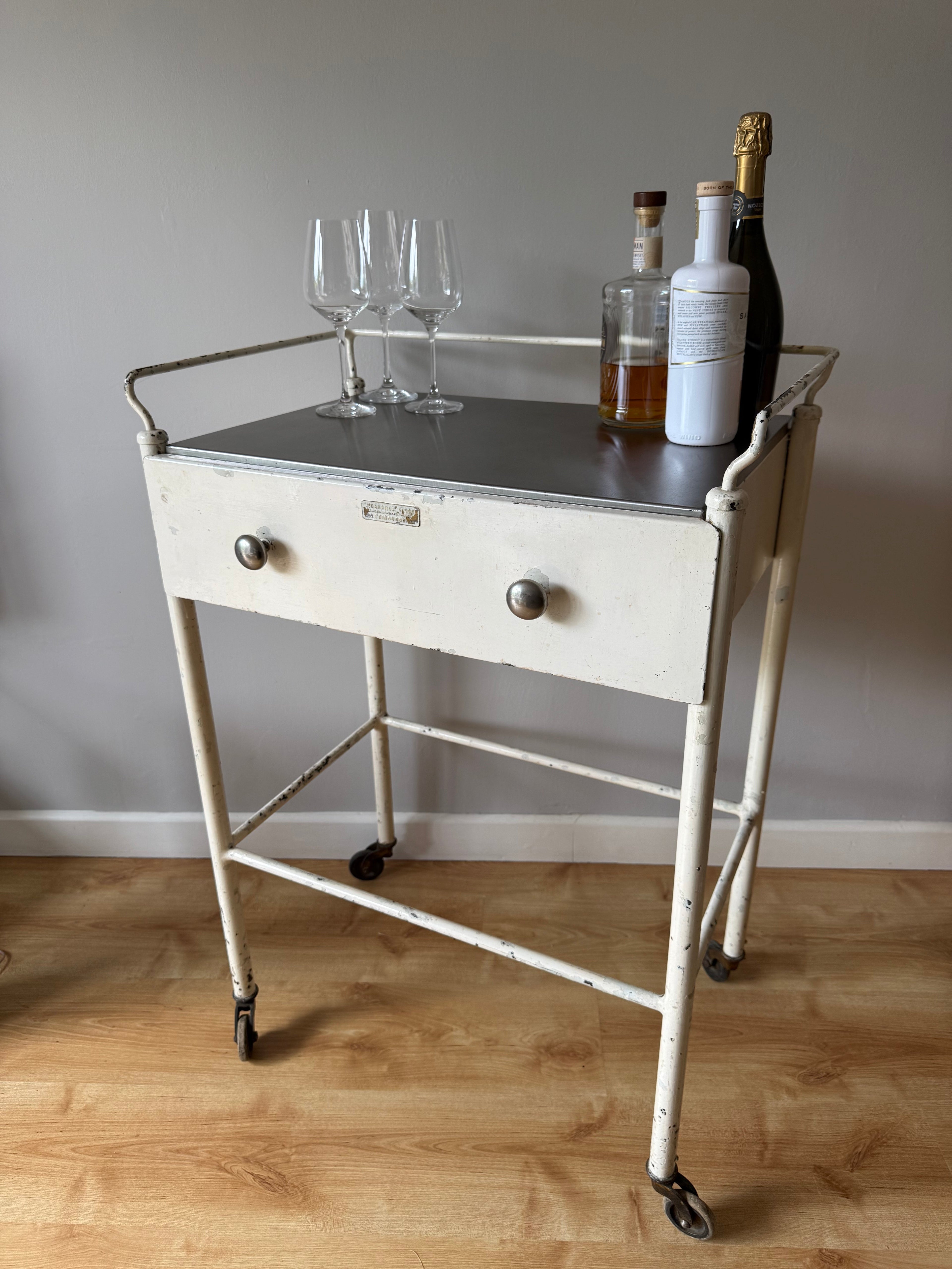 Re-purposing antiques for another use.