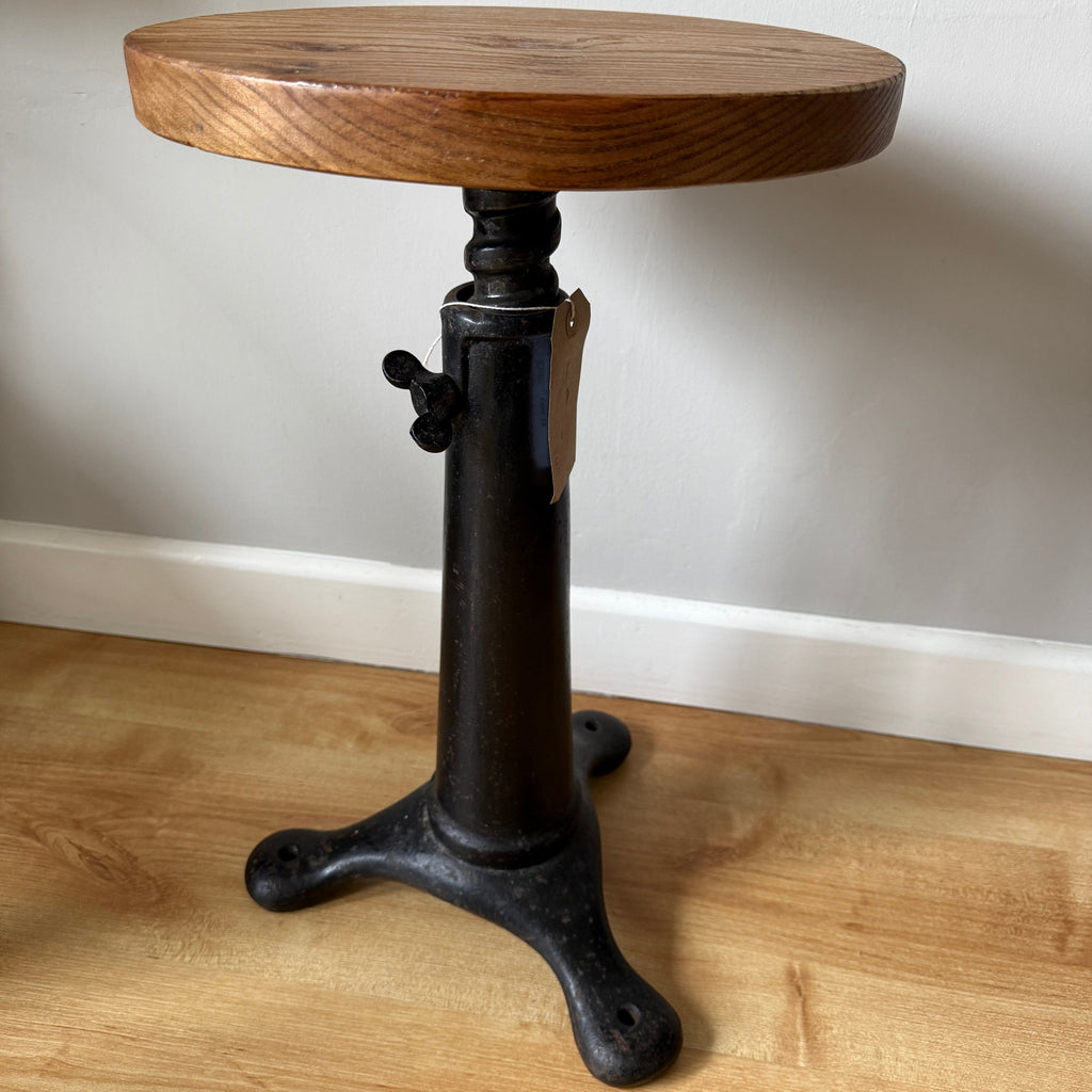 Singer style Industrial cast iron stool