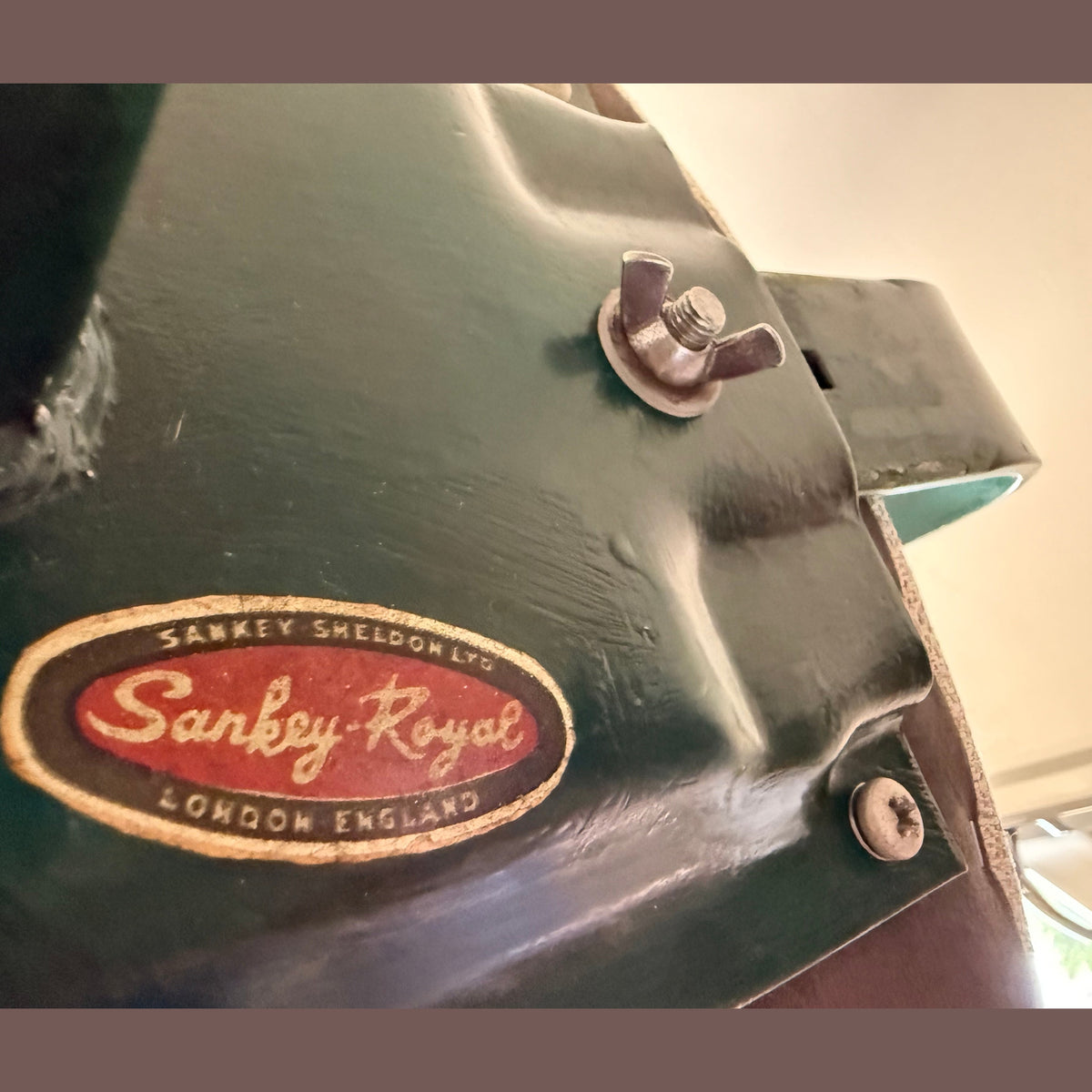 Vintage Industrial chair by Sankey Sheldon