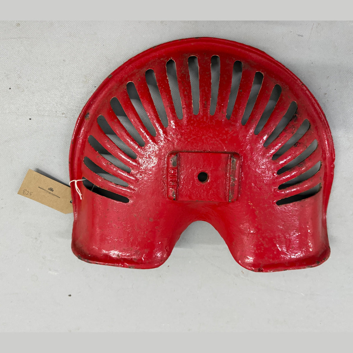Vintage "Pierce of Wexford" cast iron tractor seat