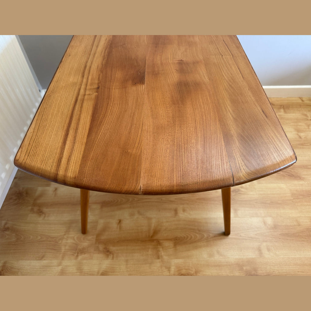 Vintage Ercol Model 304 Drop leaf dining table