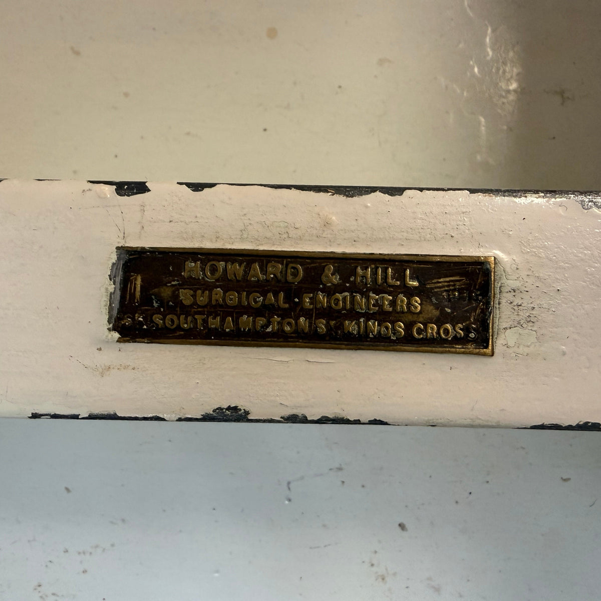 Industrial Howard and Hill Medical trolley