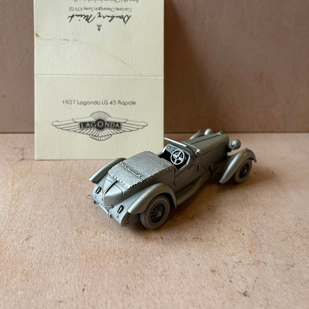 Danbury mint pewter cars 1937 Lagonda LG 45 Rapide