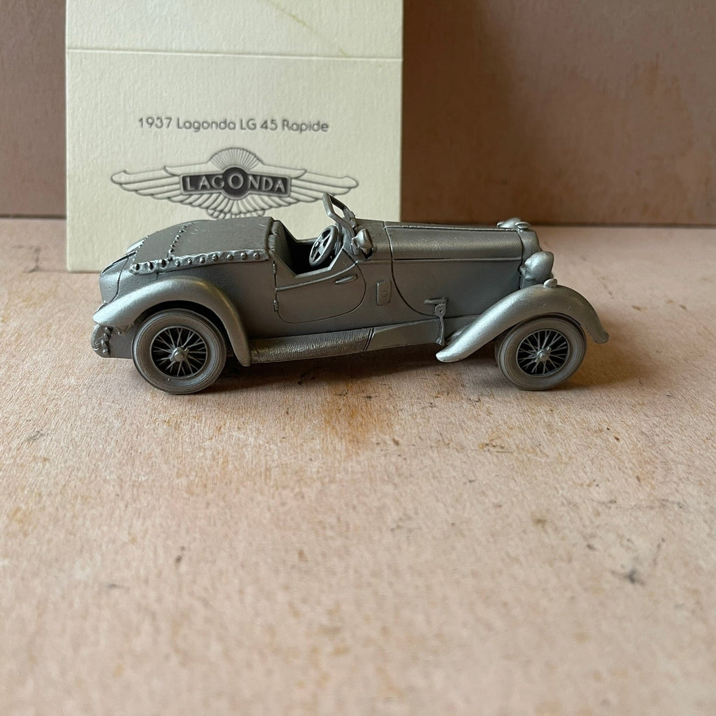 Danbury mint pewter cars 1937 Lagonda LG 45 Rapide