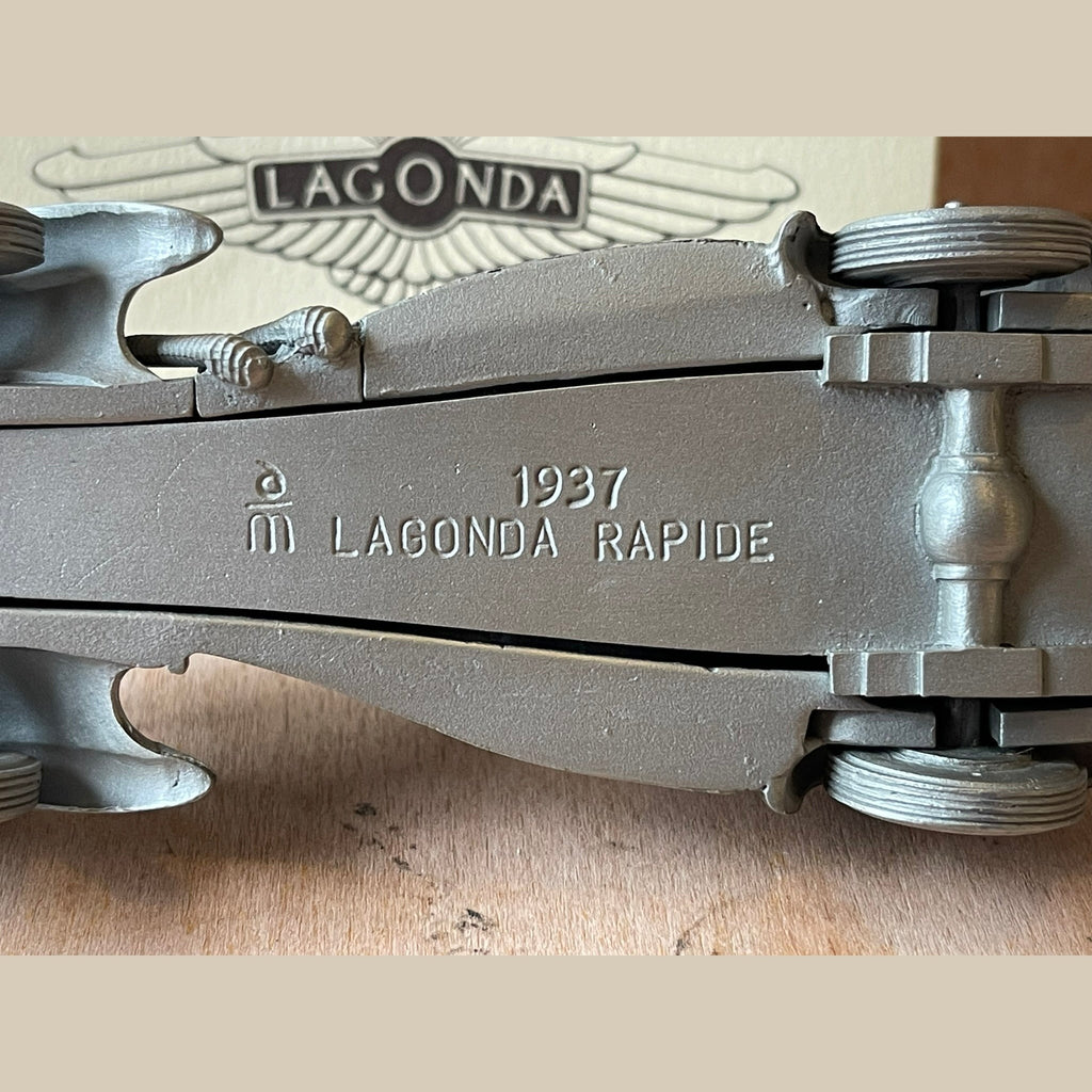 Danbury mint pewter cars 1937 Lagonda LG 45 Rapide