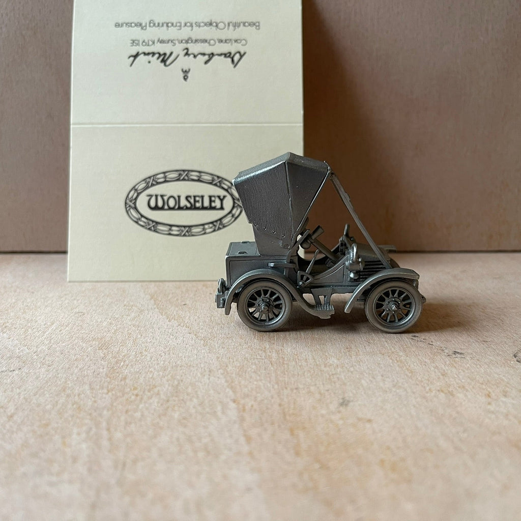 Danbury mint pewter cars 1904 Wolseley 6hp
