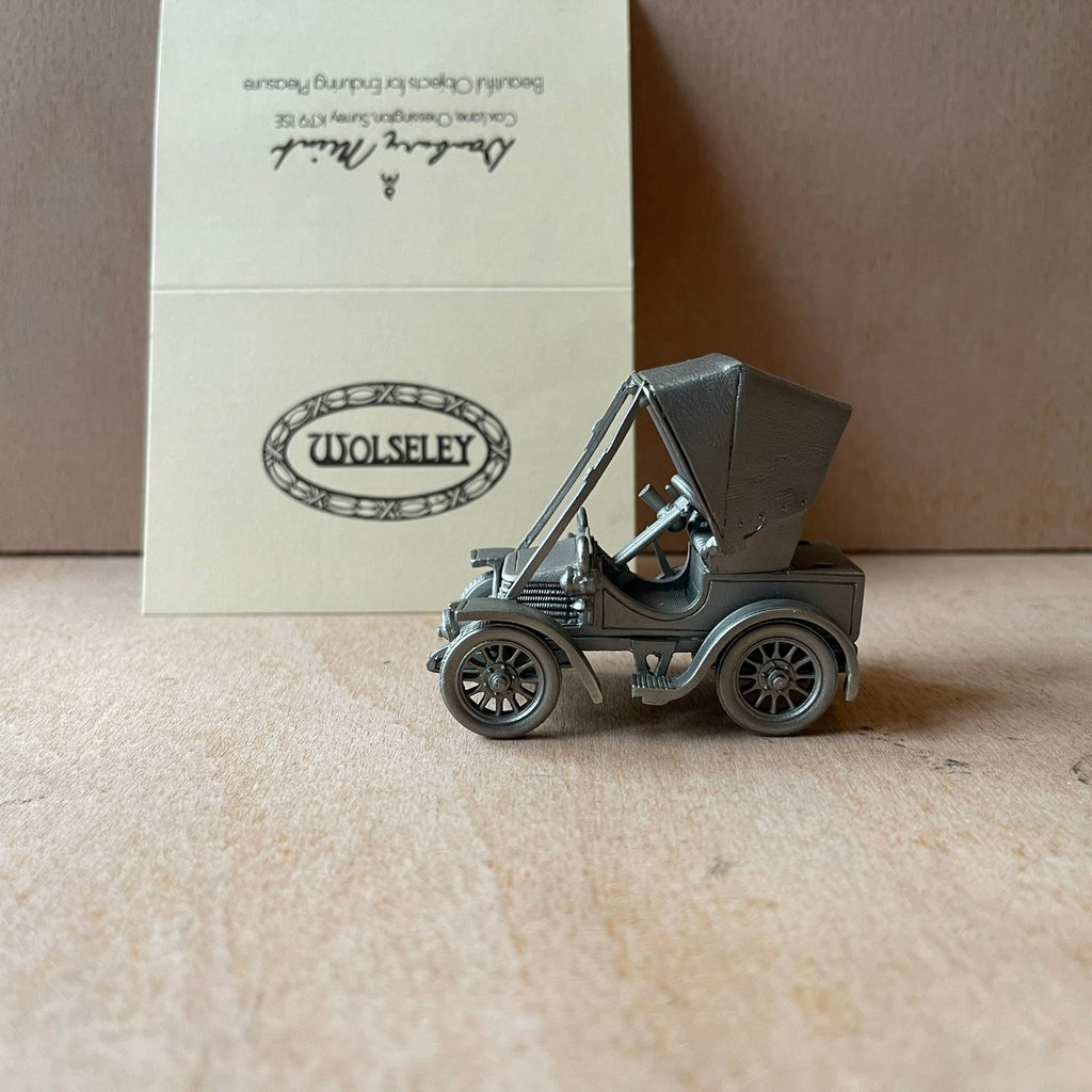 Danbury mint pewter cars 1904 Wolseley 6hp
