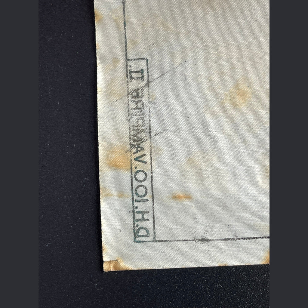 Framed drawing of a WW2 De Havilland Vampire mk2