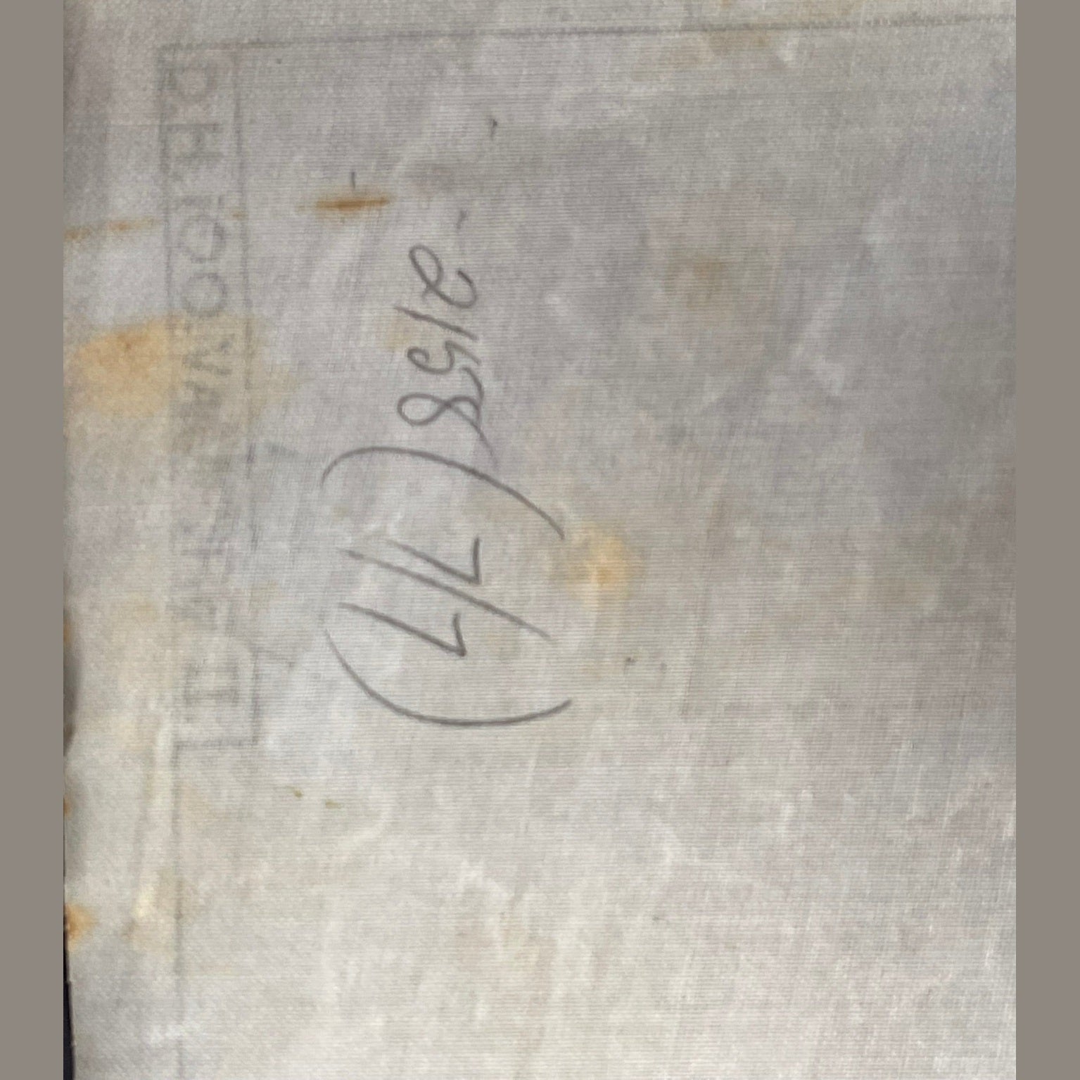 Framed drawing of a WW2 De Havilland Vampire mk2