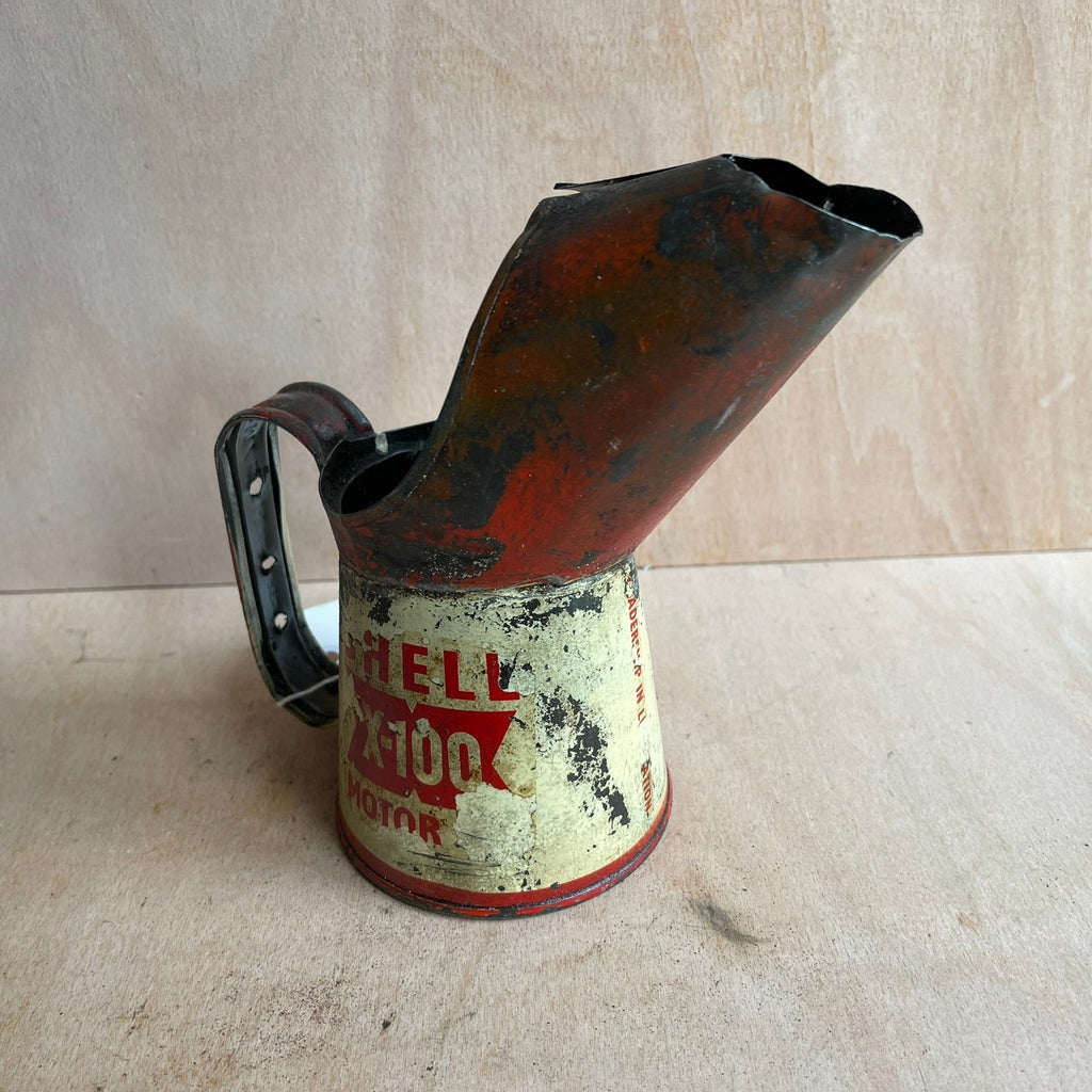 Vintage Shell X-100 oil pourer
