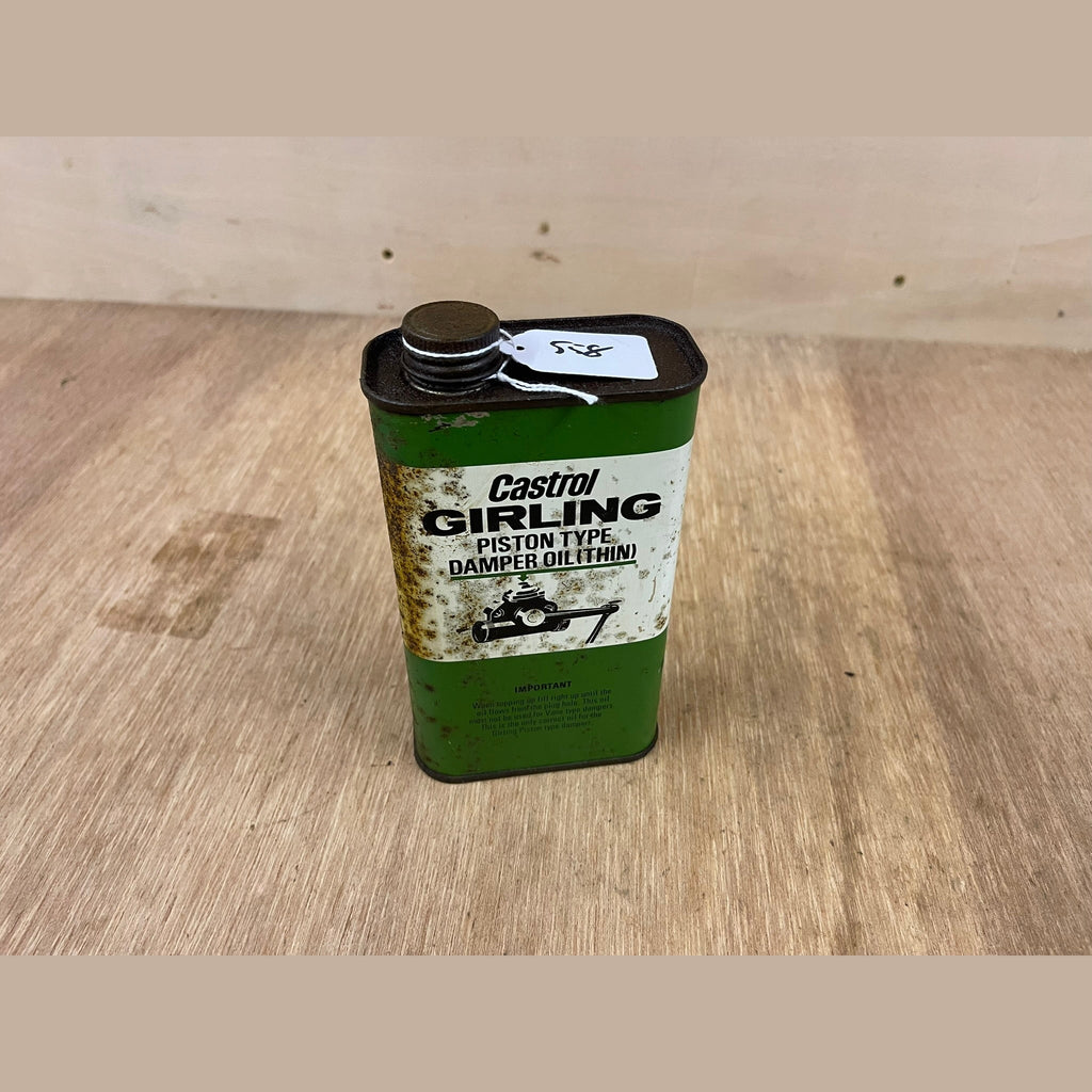 Vintage Castrol Girling oil can. 1 pint