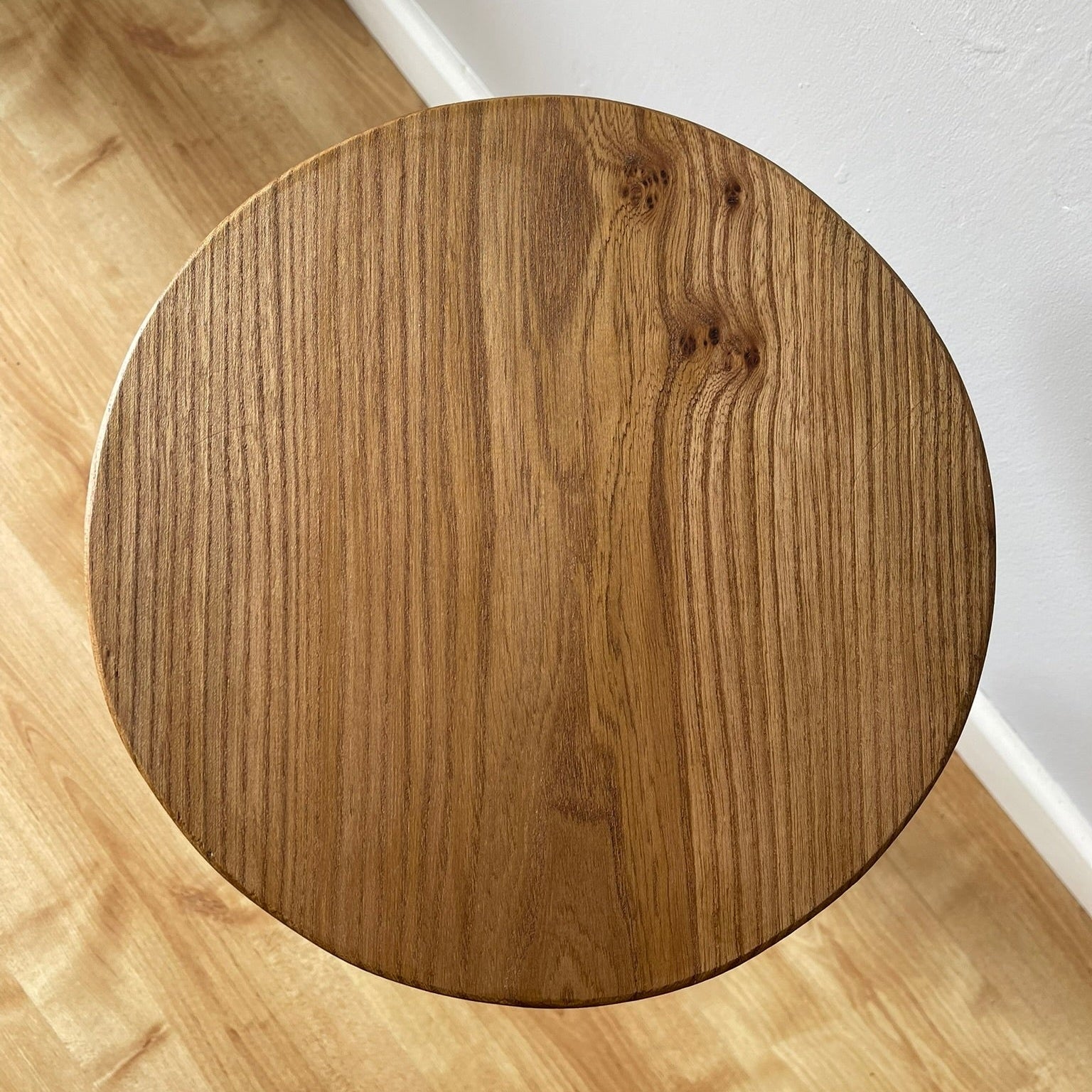 Industrial Cast iron stool by Singer