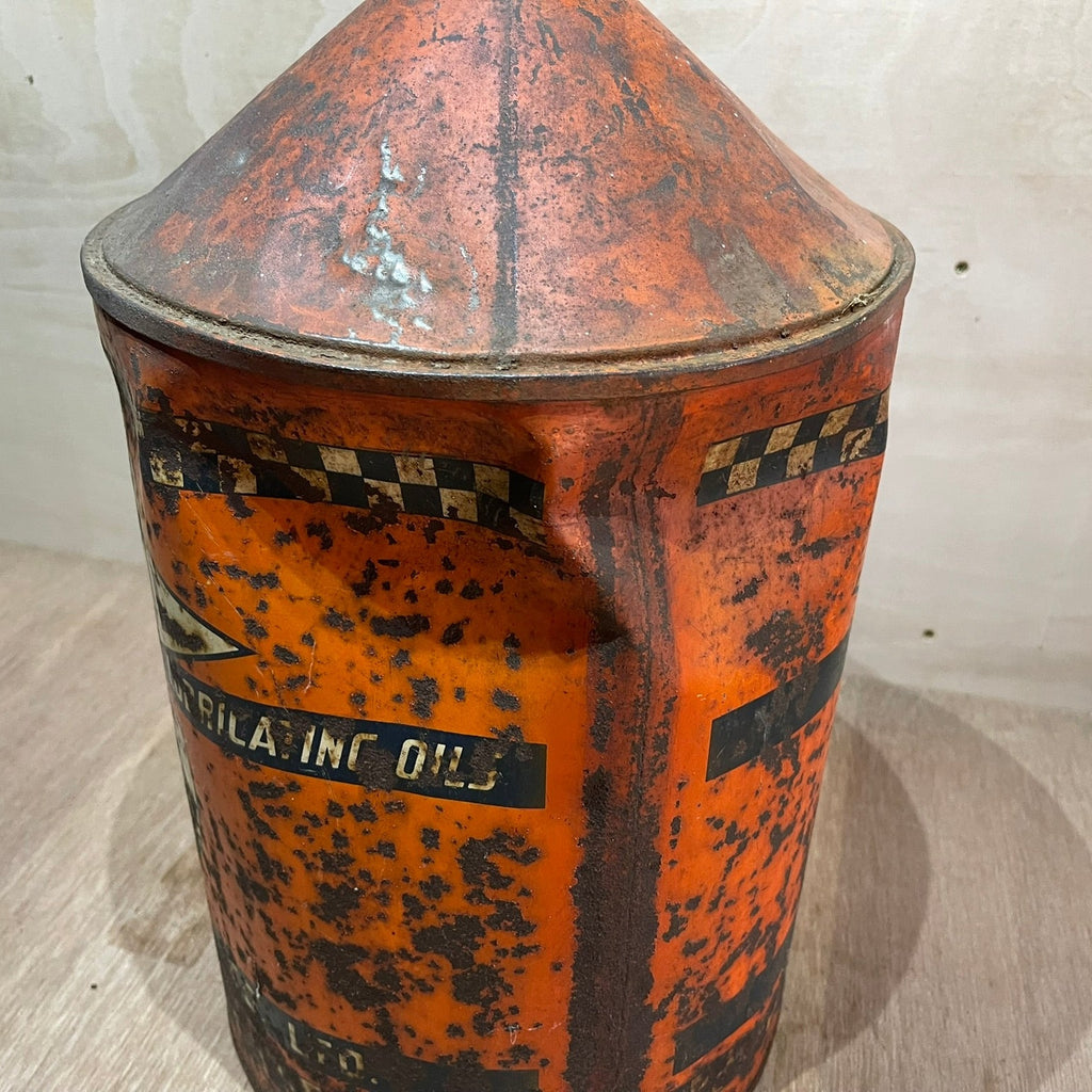 Vintage Vigzol Oil drum