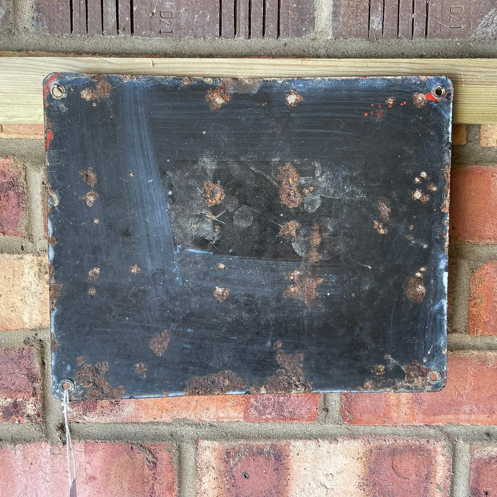 Vintage Enamel sign for Mobil "A" Oil