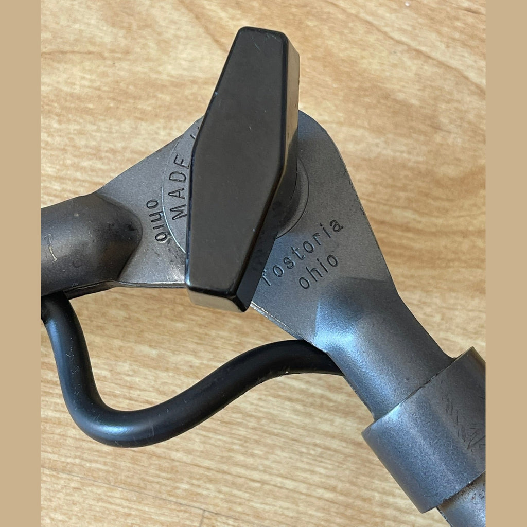 Vintage Fostoria Ohio industrial articulated lamp Fully Rewired