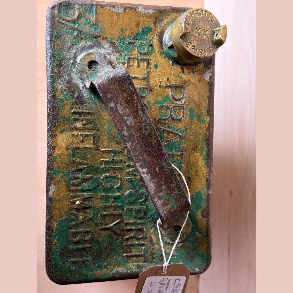 Vintage Pratts Perfection Spirit petrol can Circa 1930's