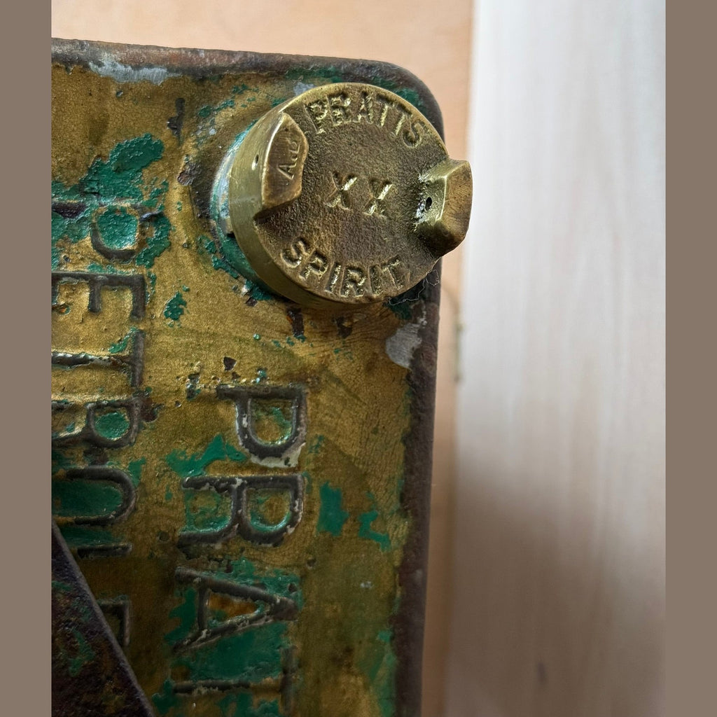 Vintage Pratts Perfection Spirit petrol can Circa 1930's