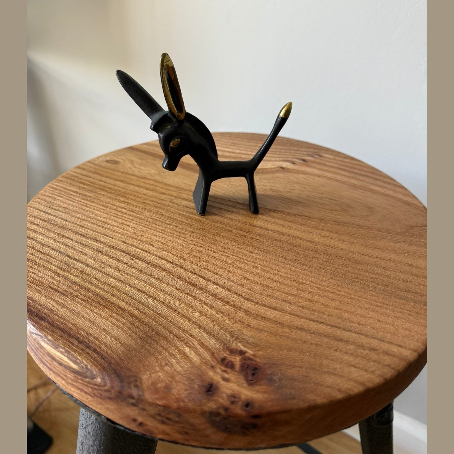Vintage Walter Bosse ring holder, in the form of a Donkey