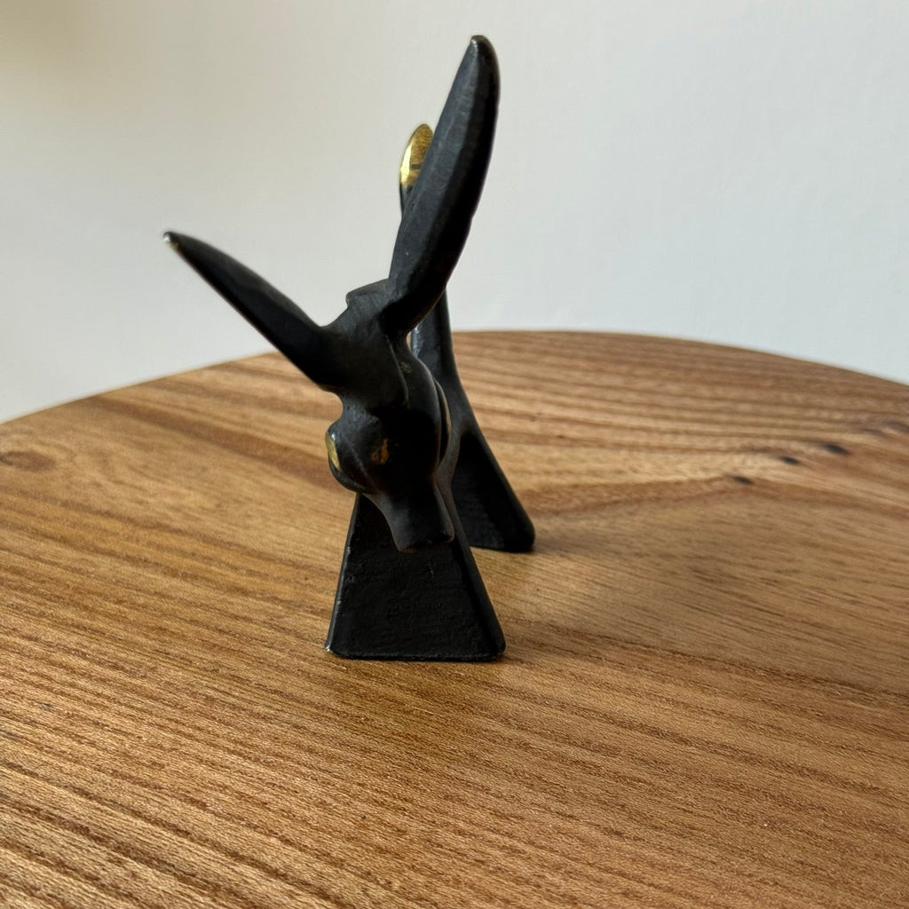 Vintage Walter Bosse ring holder, in the form of a Donkey