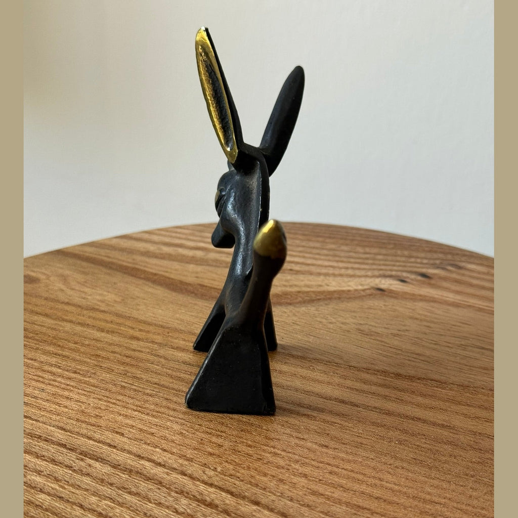 Vintage Walter Bosse ring holder, in the form of a Donkey