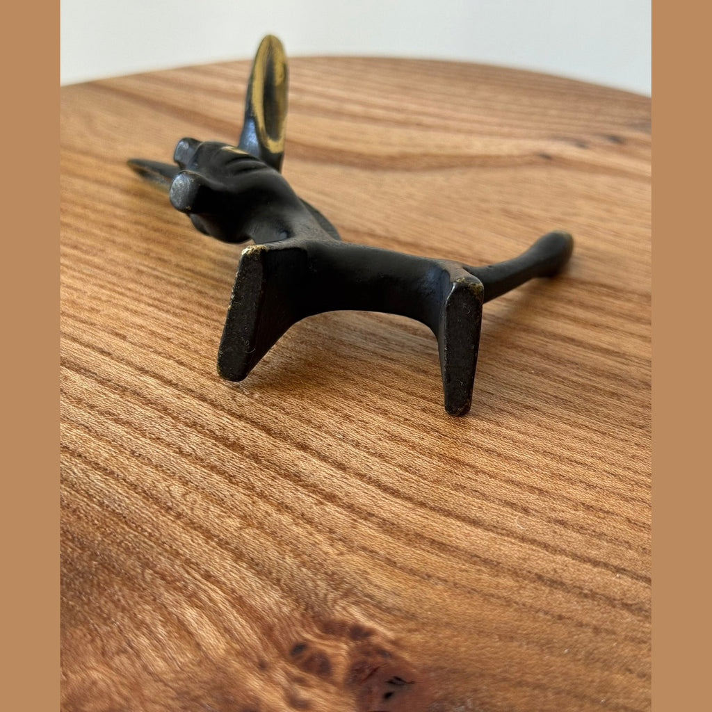 Vintage Walter Bosse ring holder, in the form of a Donkey