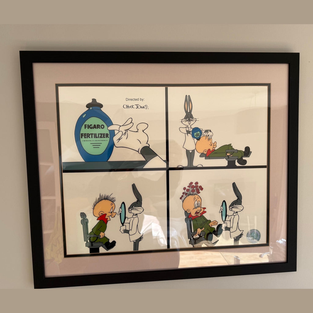 Vintage Chuck Jones, Bugs Bunny cartoon cell.