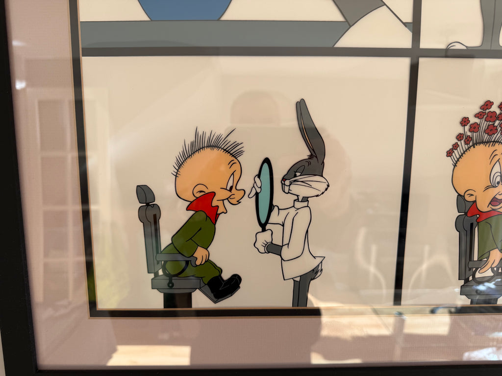 Vintage Chuck Jones, Bugs Bunny cartoon cell.