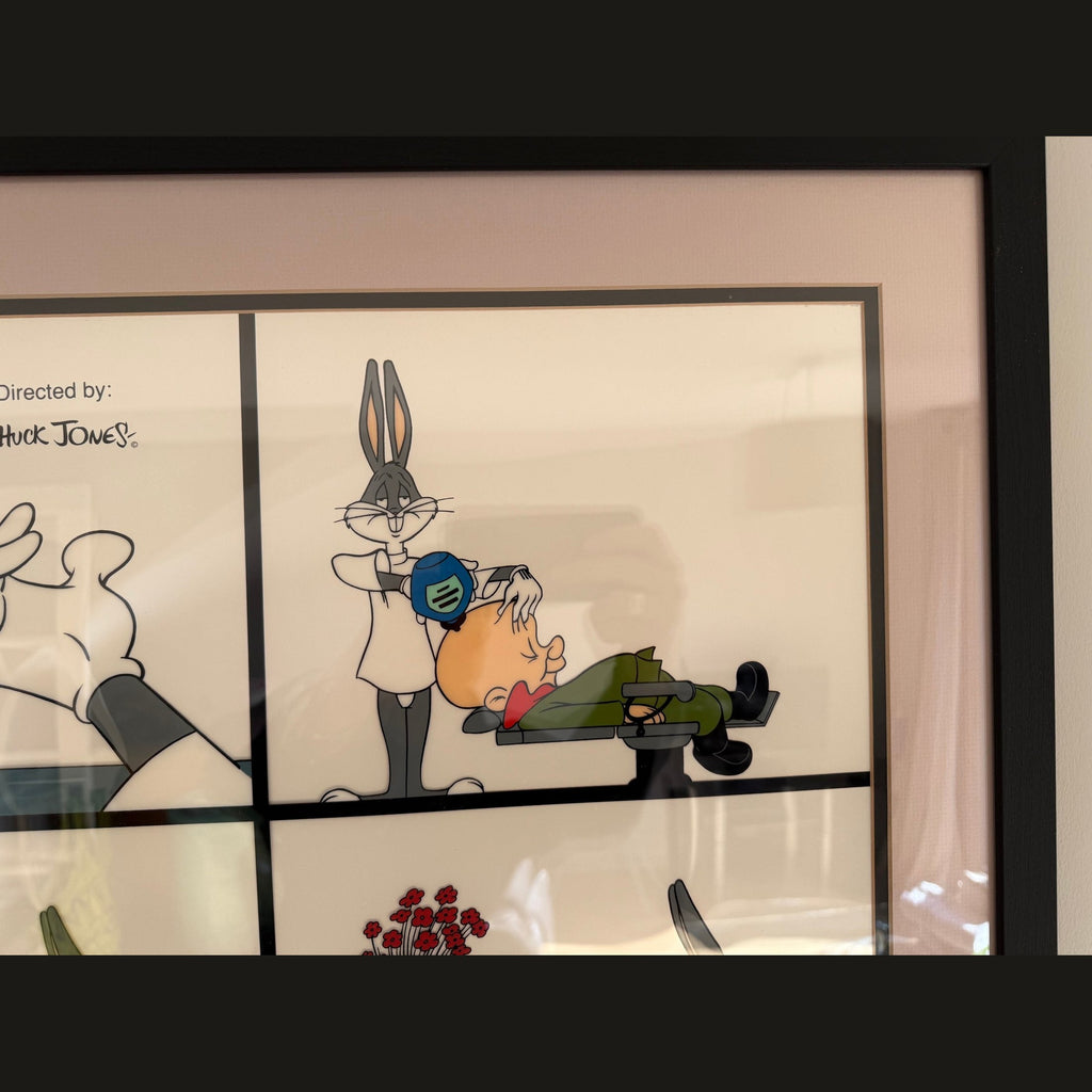 Vintage Chuck Jones, Bugs Bunny cartoon cell.