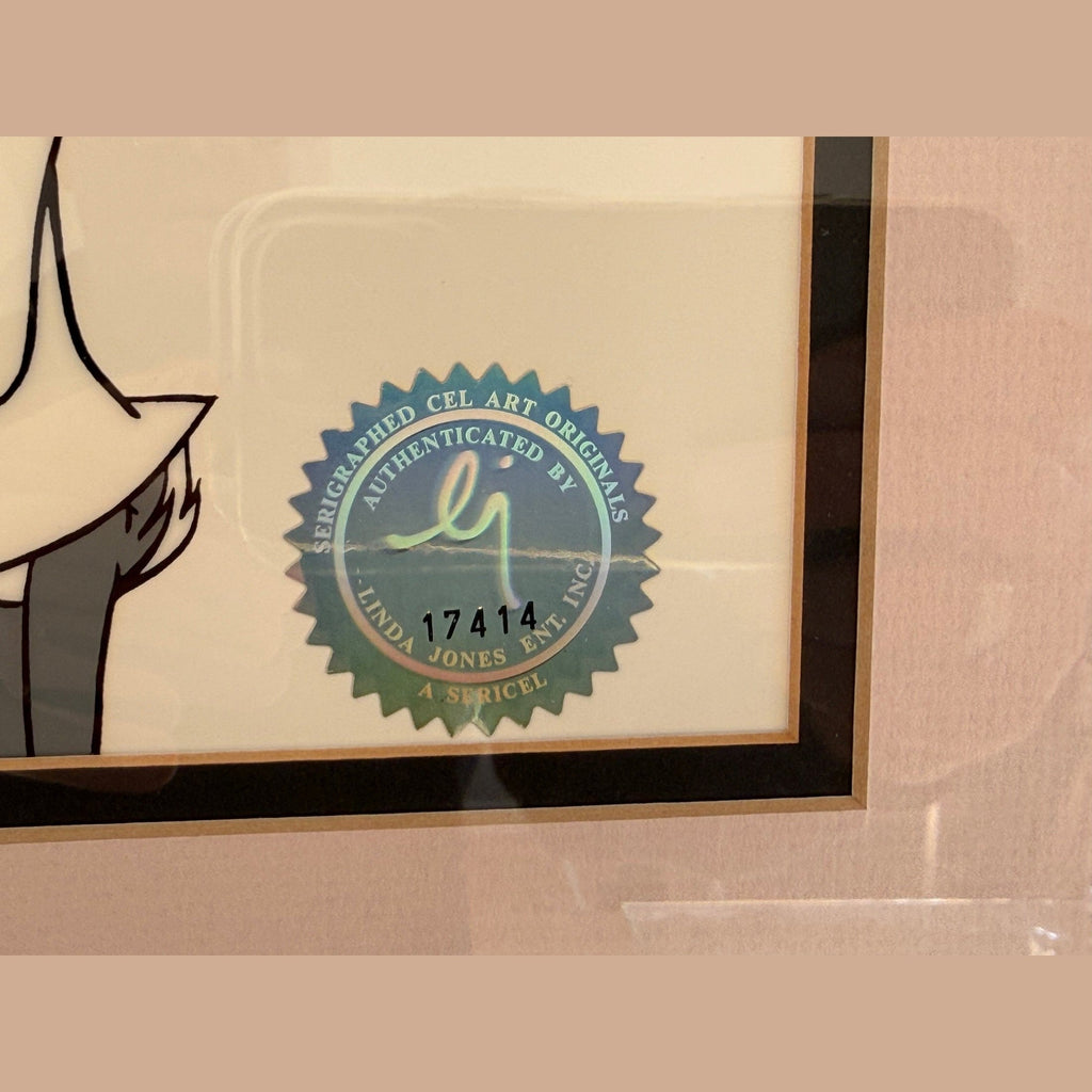 Vintage Chuck Jones, Bugs Bunny cartoon cell.