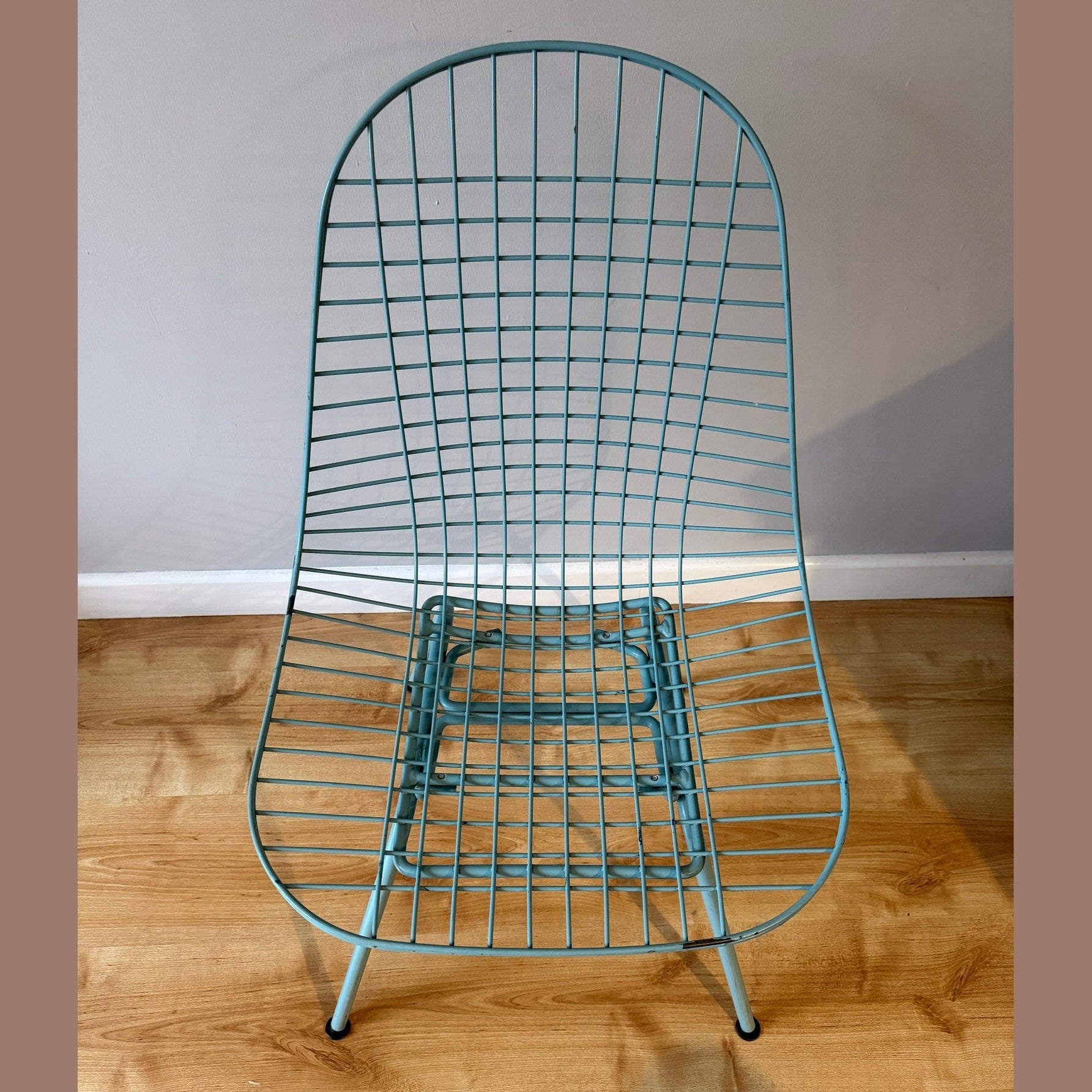 Vintage Eames wirework DKX chairs