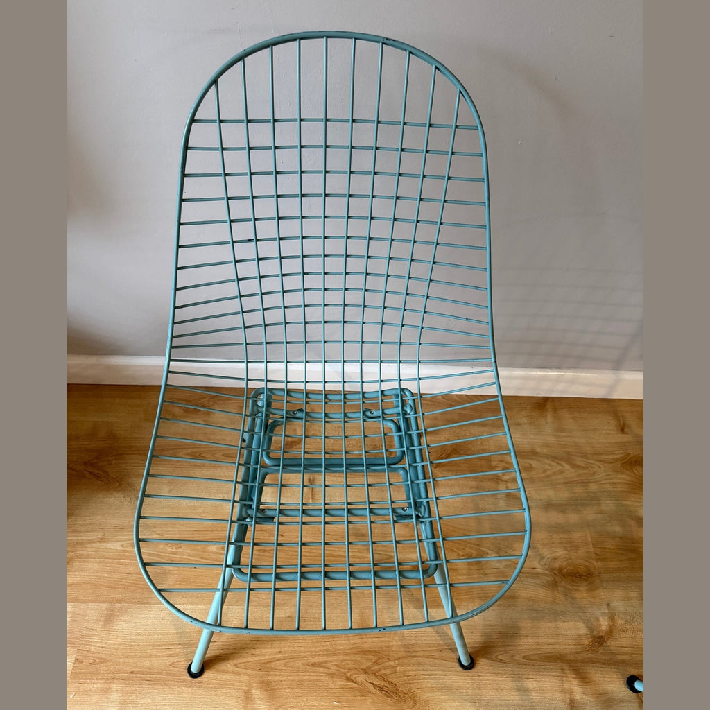 Vintage Eames wirework DKX chairs