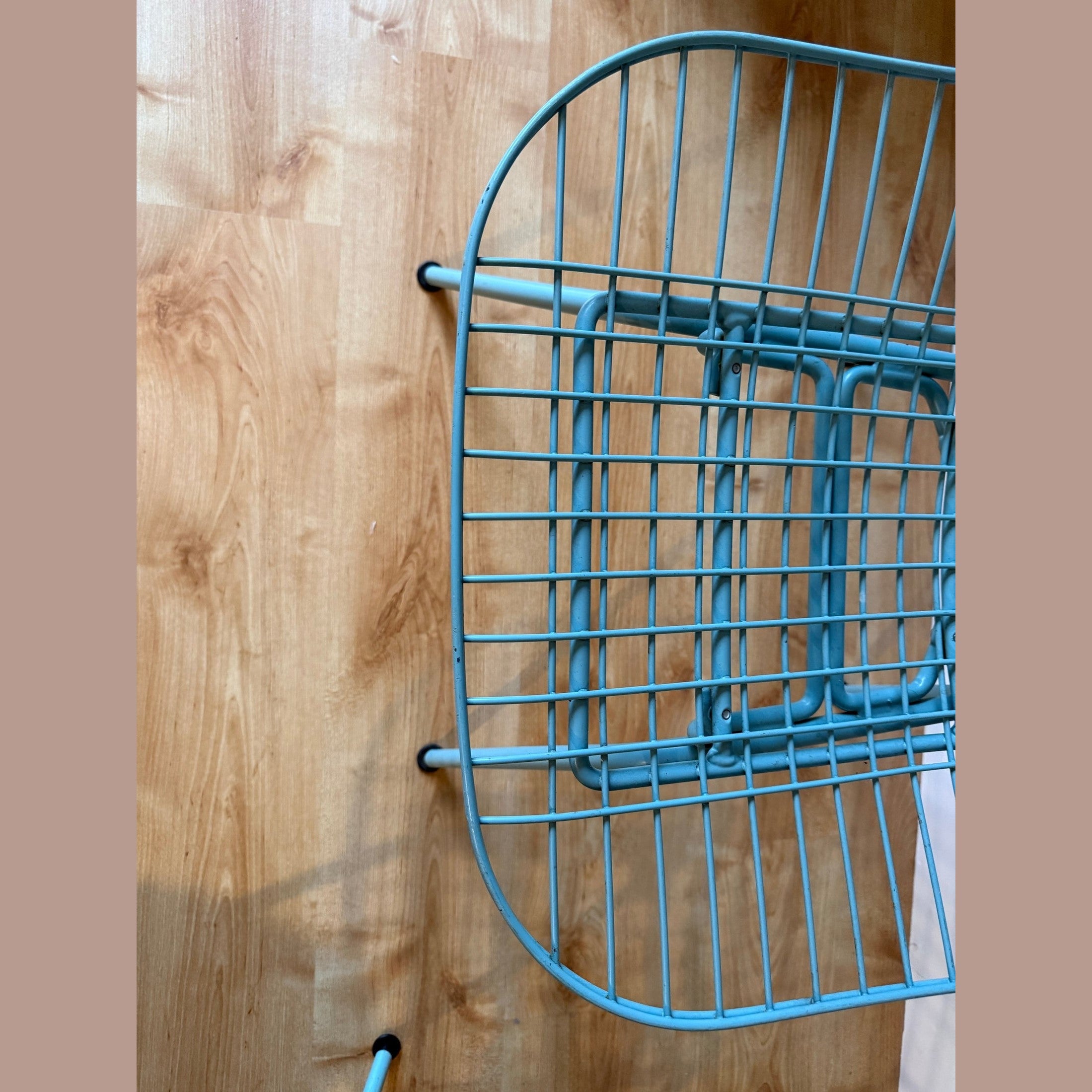 Vintage Eames wirework DKX chairs