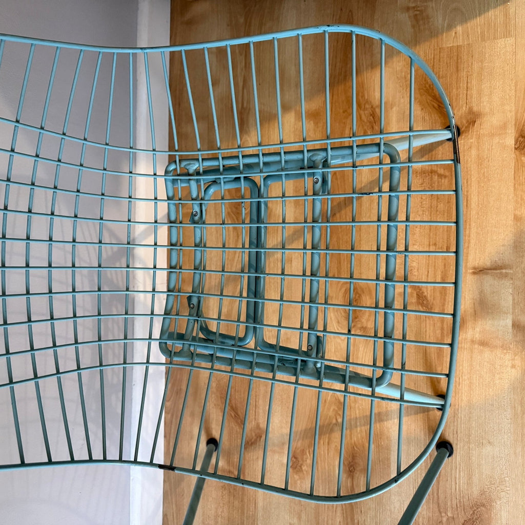 Vintage Eames wirework DKX chairs