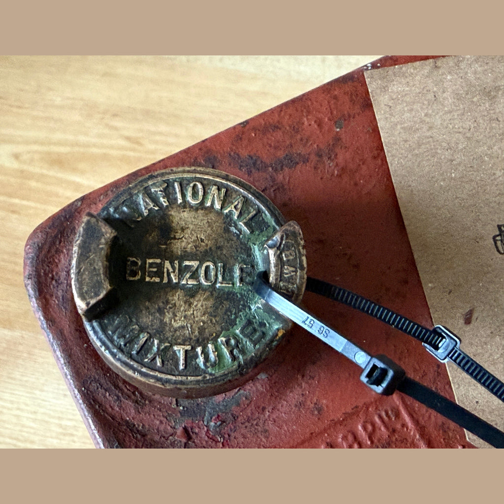 Vintage 1930's Shell Motor Spirit fuel can