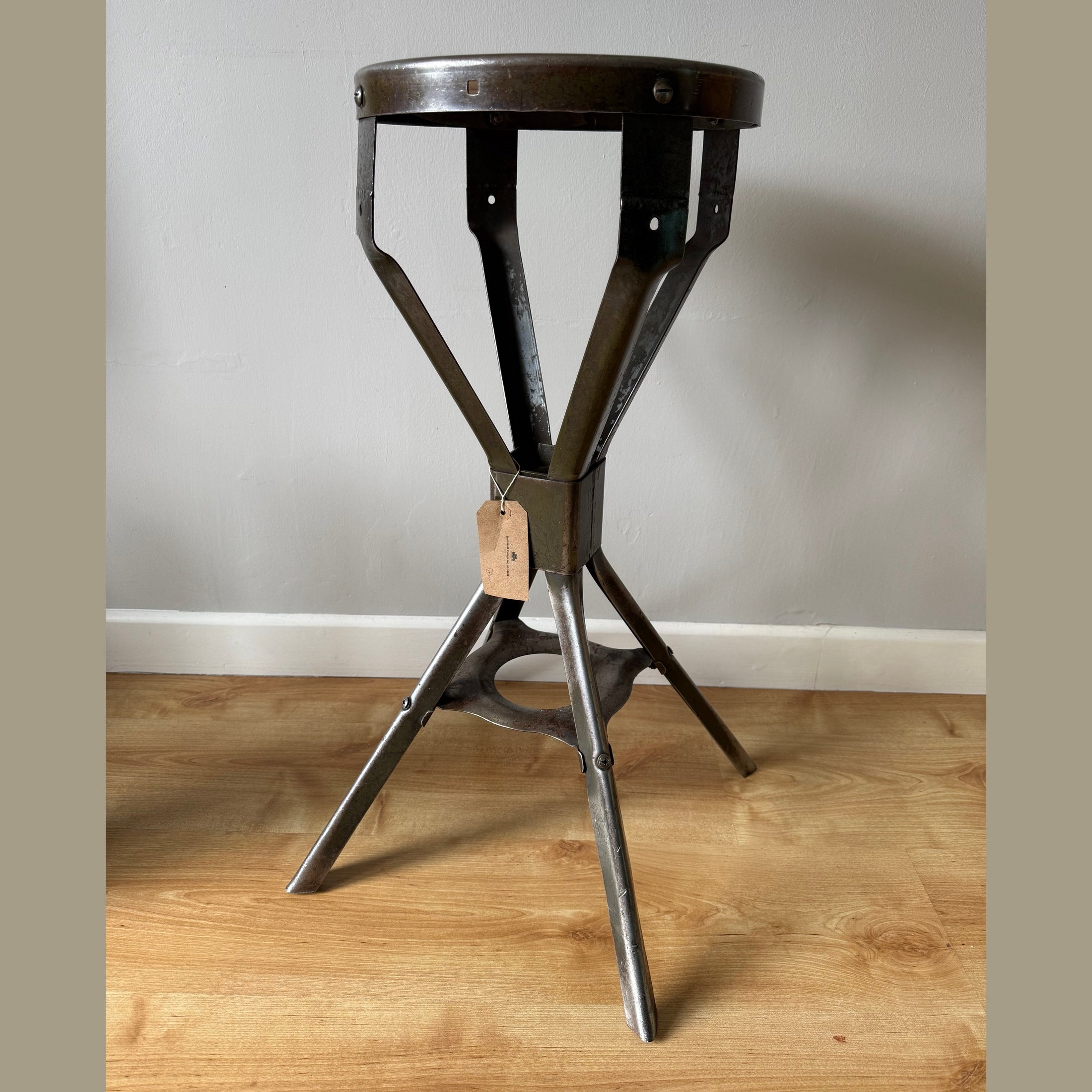 Vintage Evertaut Factory Industrial stool