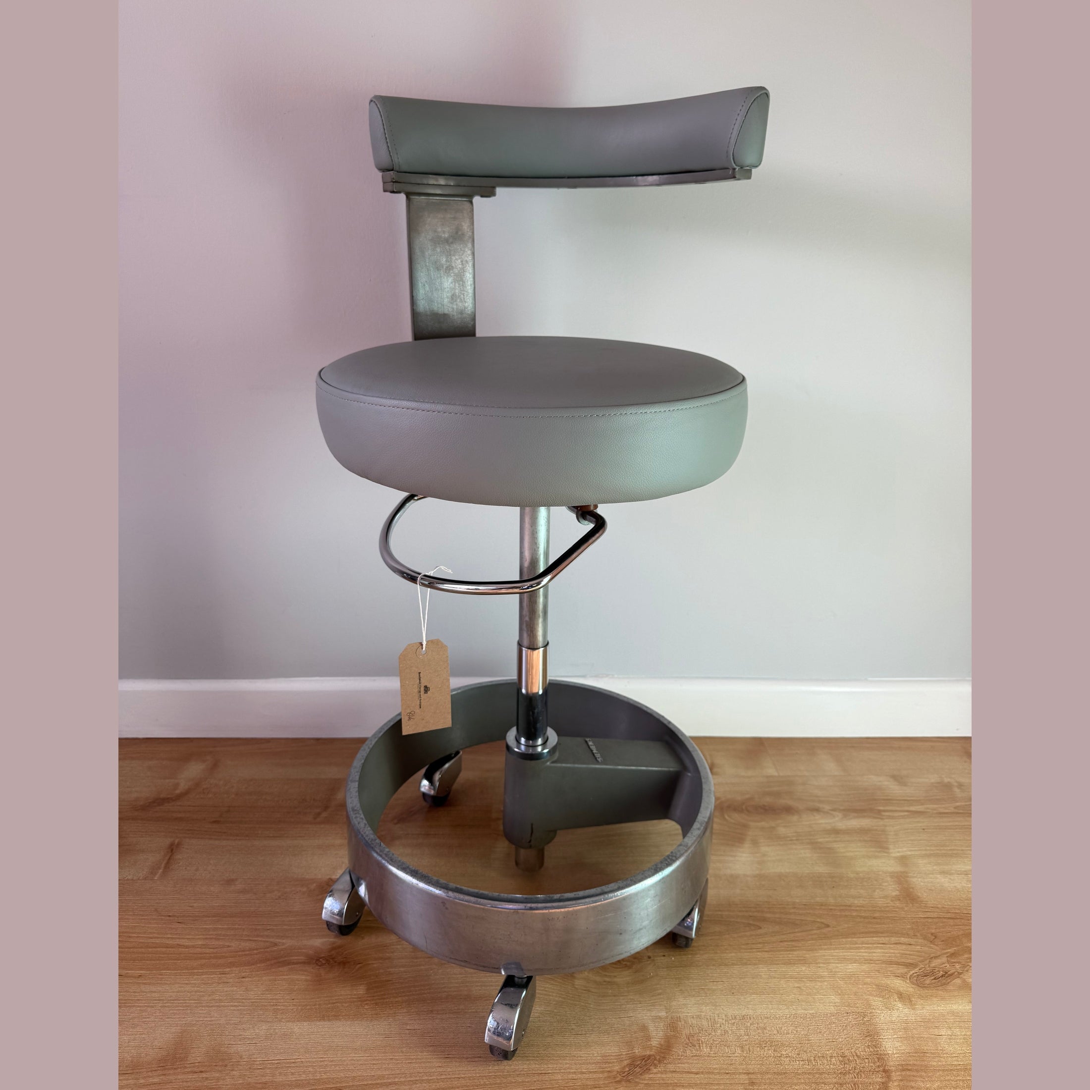 Vintage Siemens Sirona industrial chair