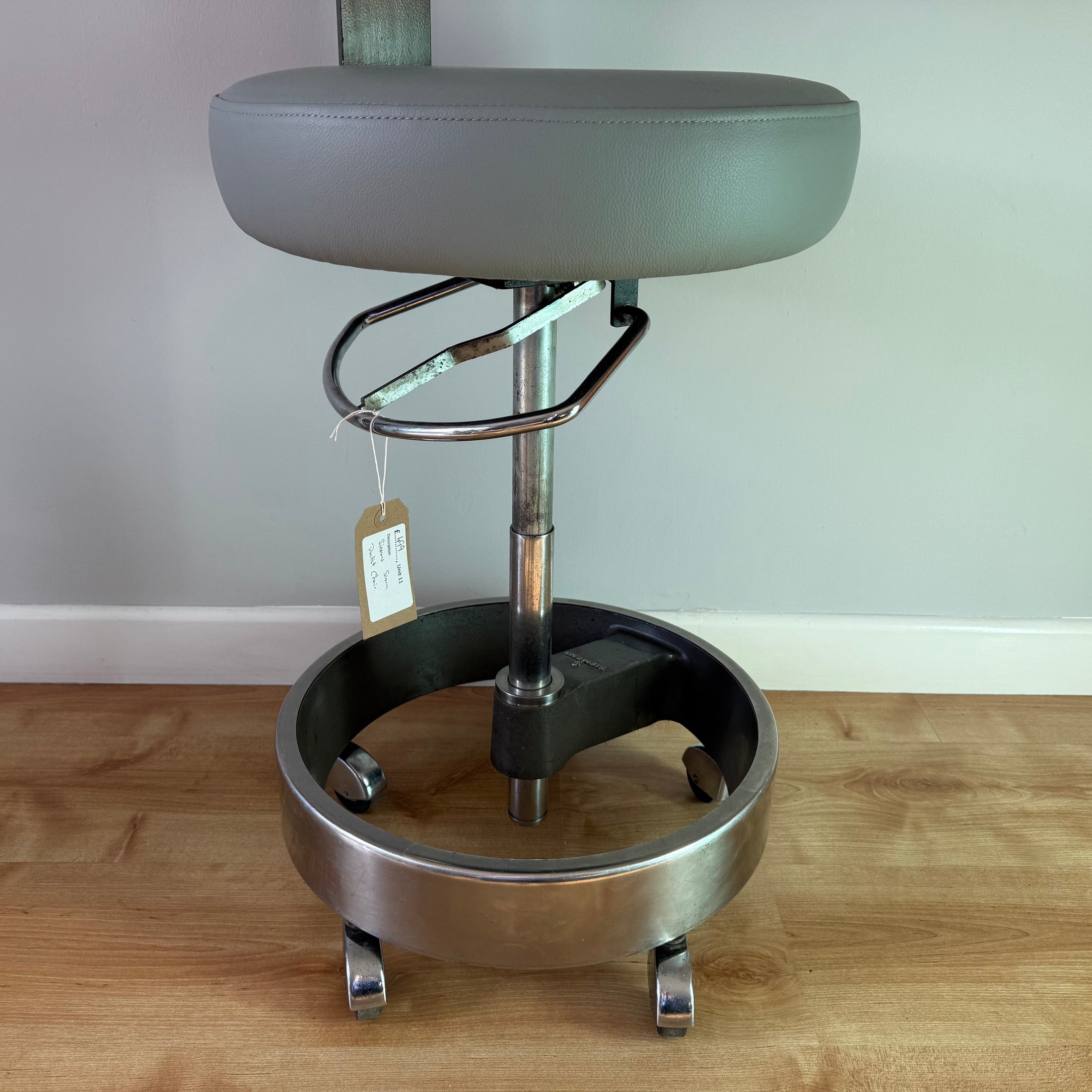 Vintage Siemens Sirona industrial chair