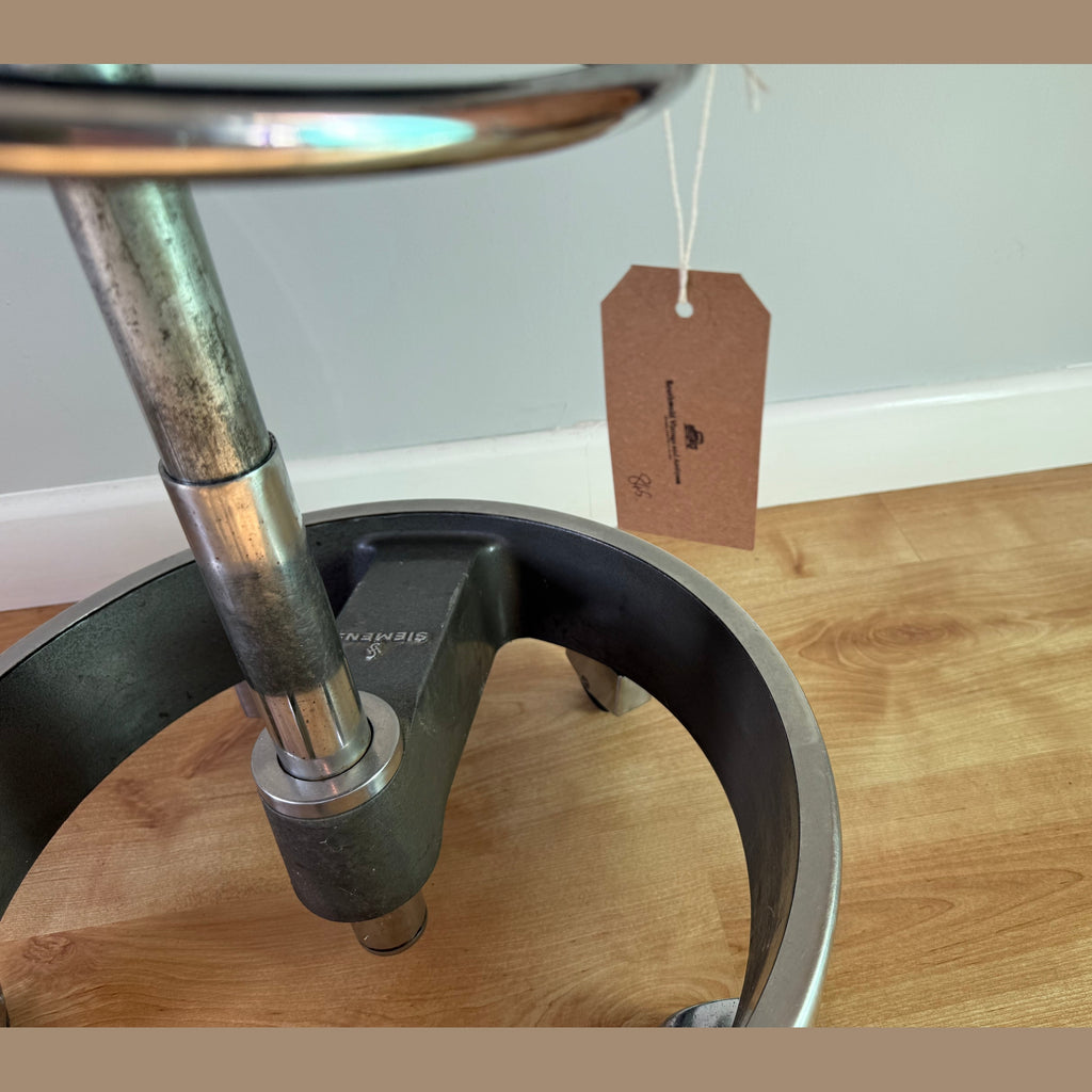 Vintage Siemens Sirona industrial chair