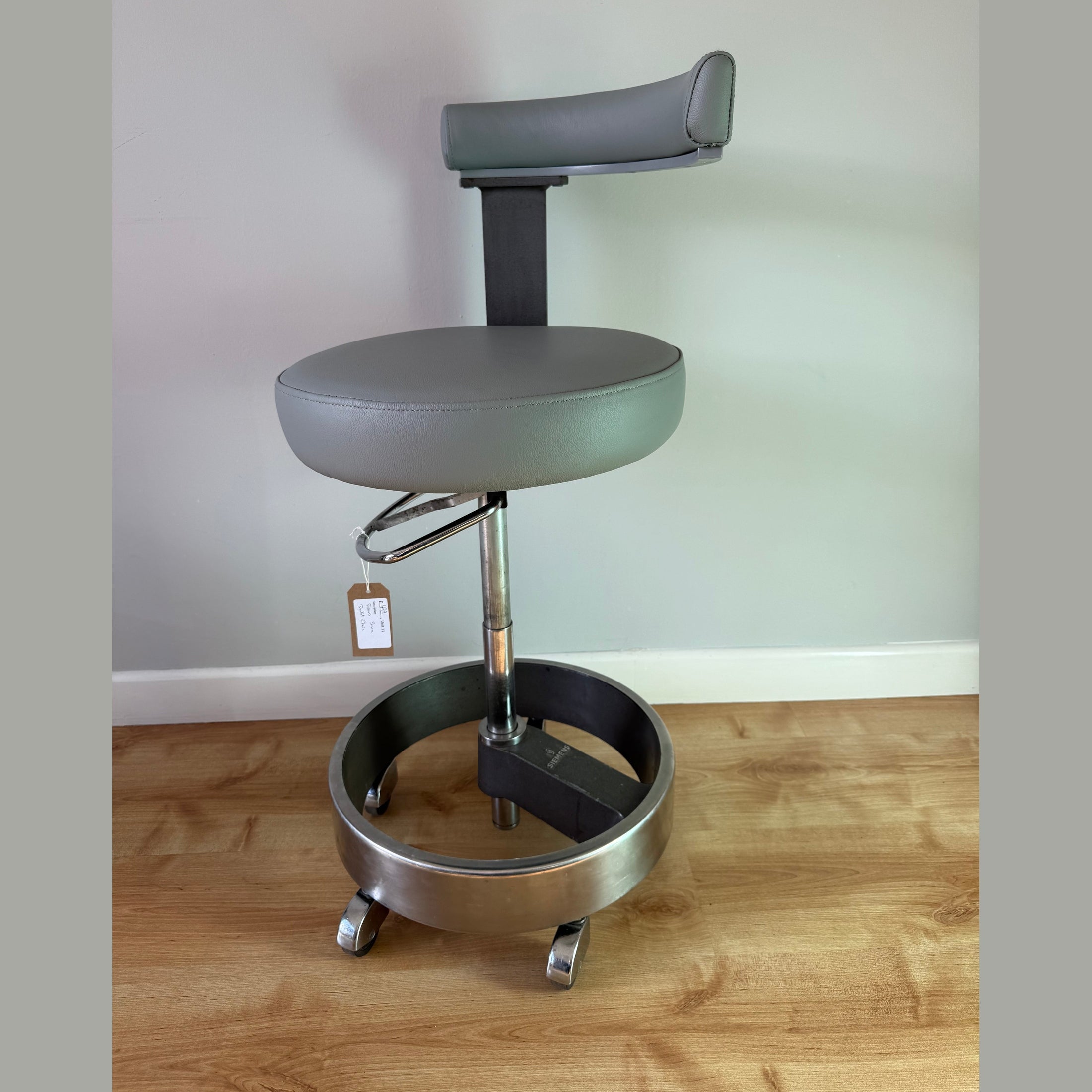Vintage Siemens Sirona industrial chair