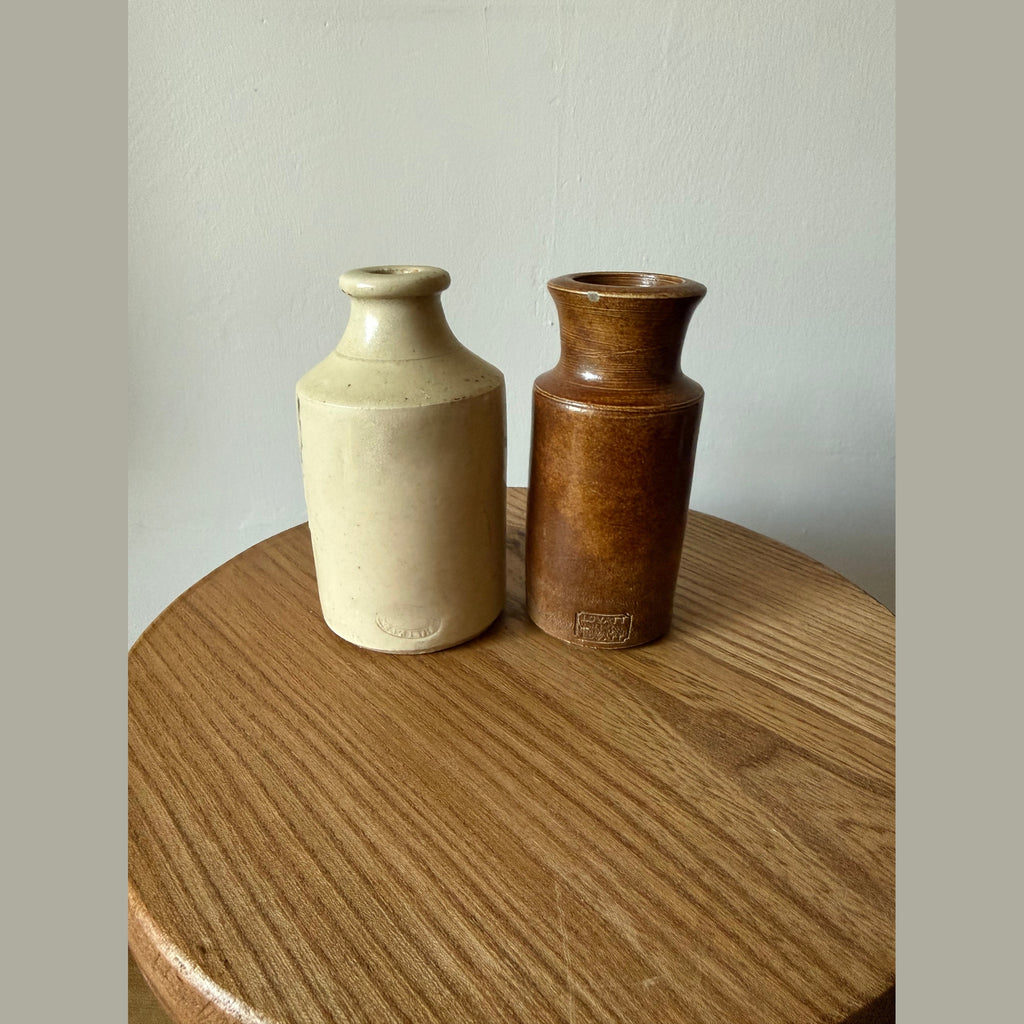 Antique ink/ginger bottle or vase