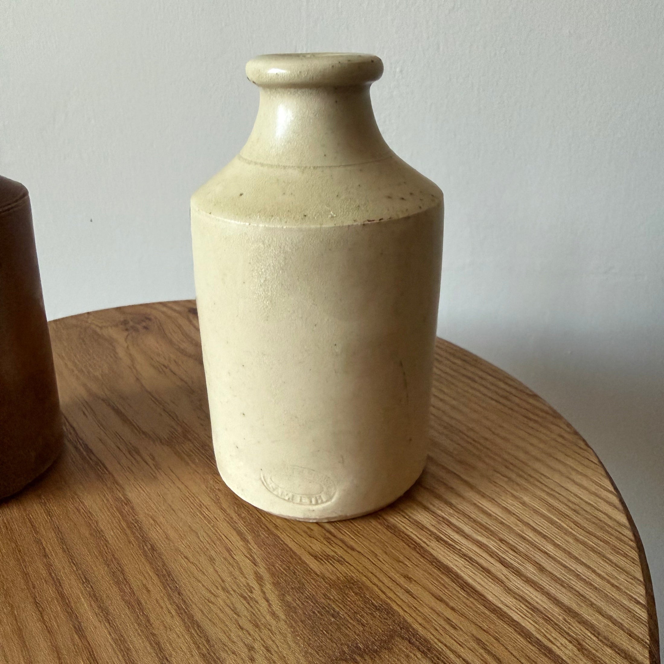 Antique ink/ginger bottle or vase