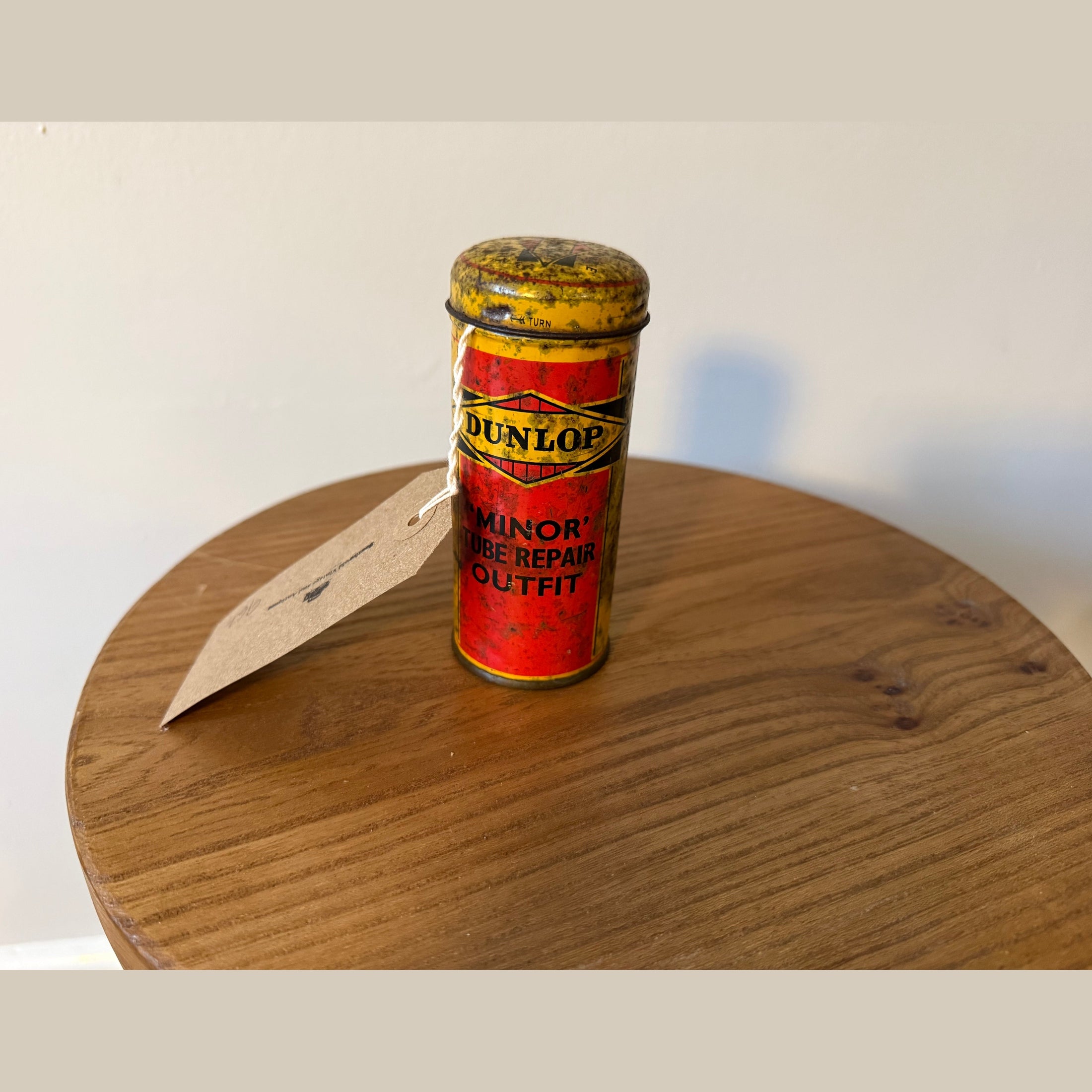 Vintage Dunlop tin, Minor tube repair kit