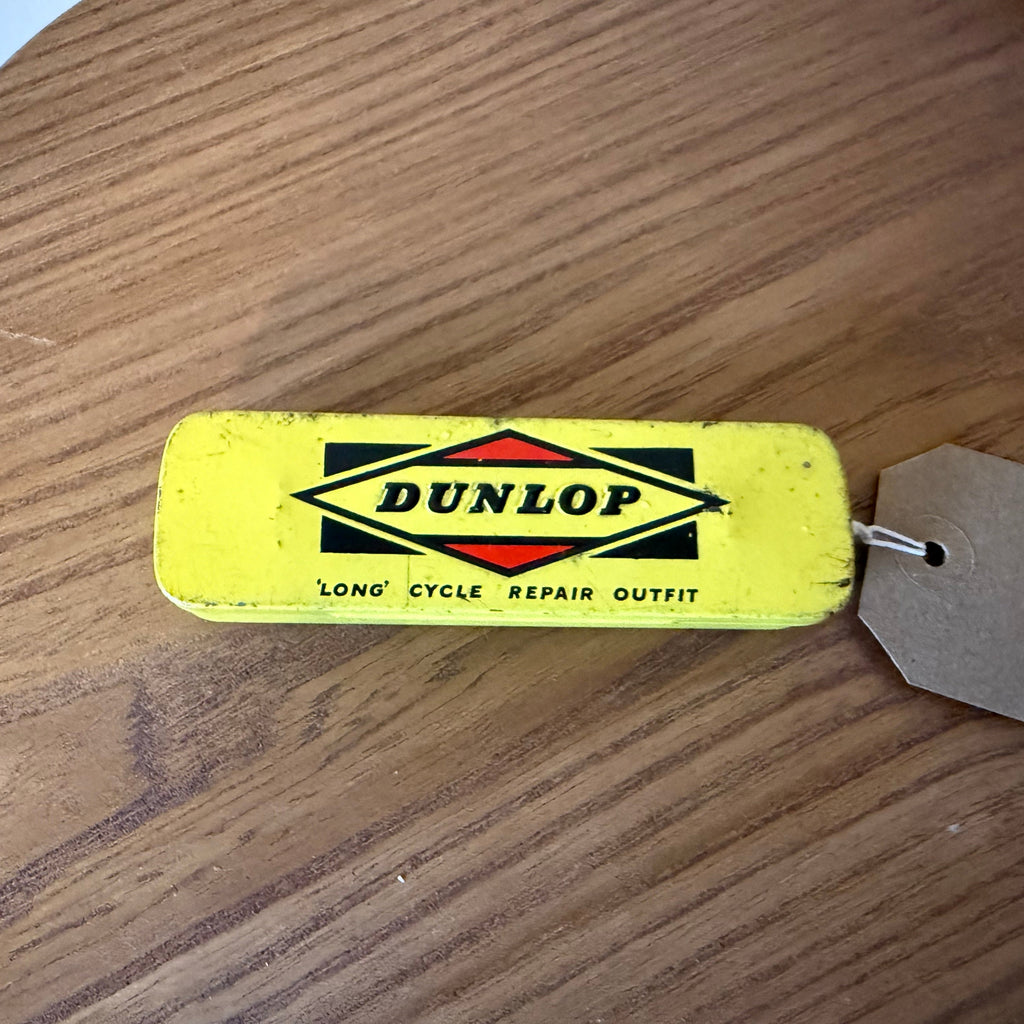 Vintage Dunlop cycle tyre repair tin.