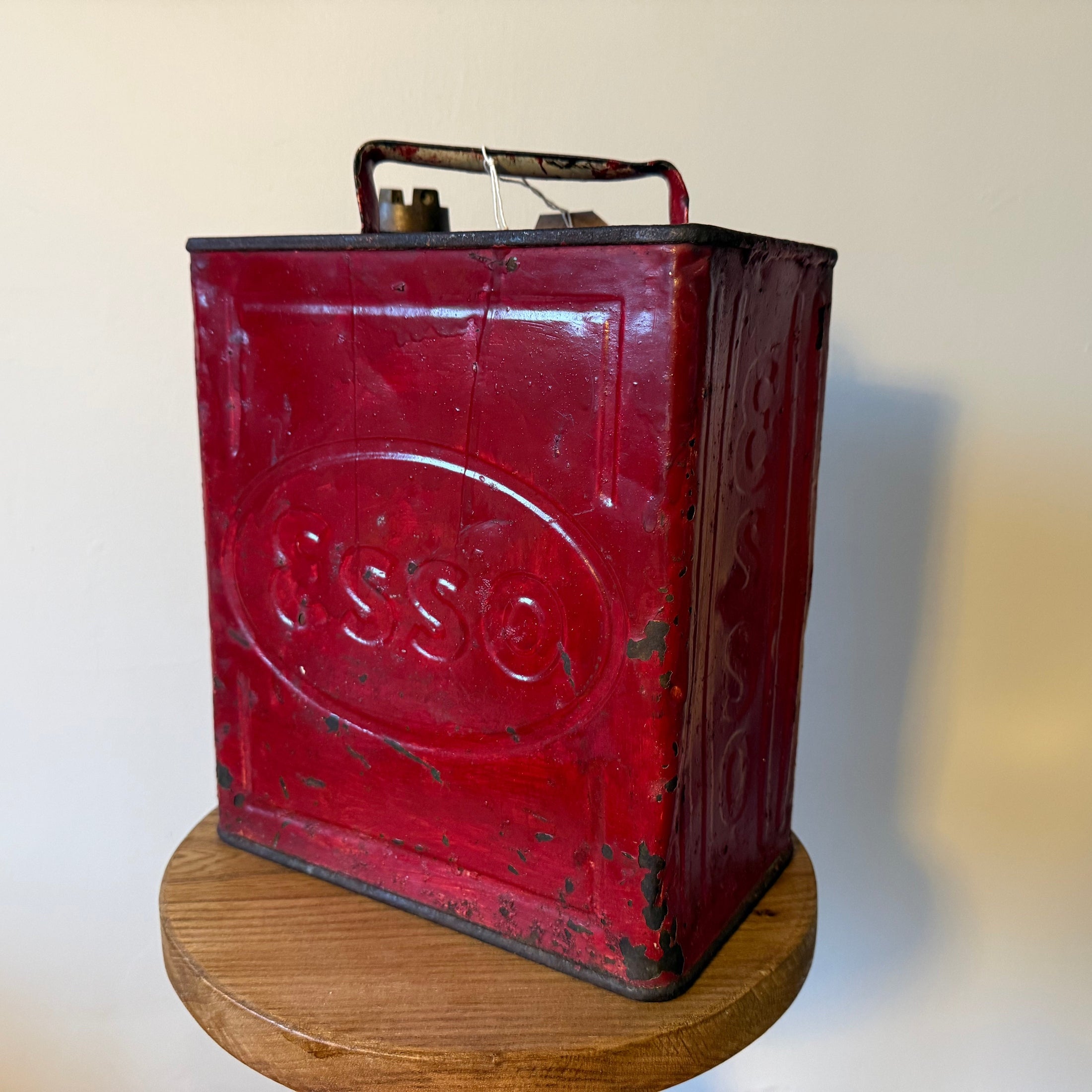 Vintage 1930's-1940's Esso fuel can