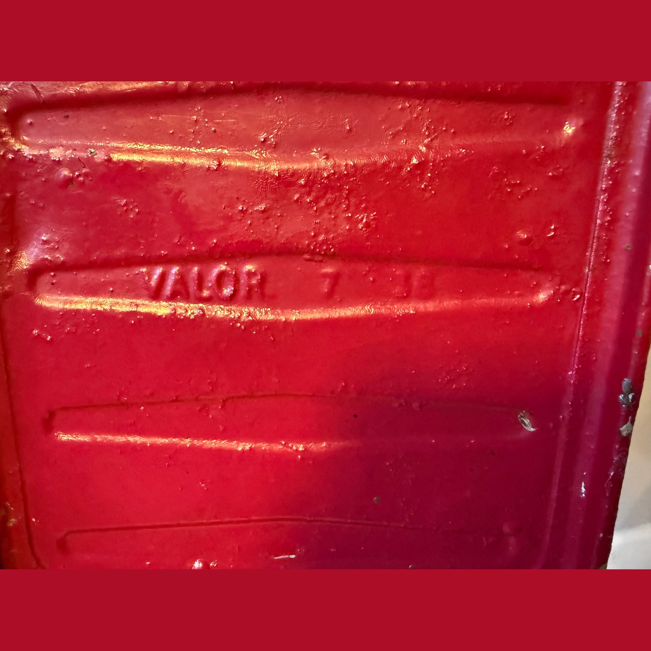 Vintage 1938 Esso fuel can