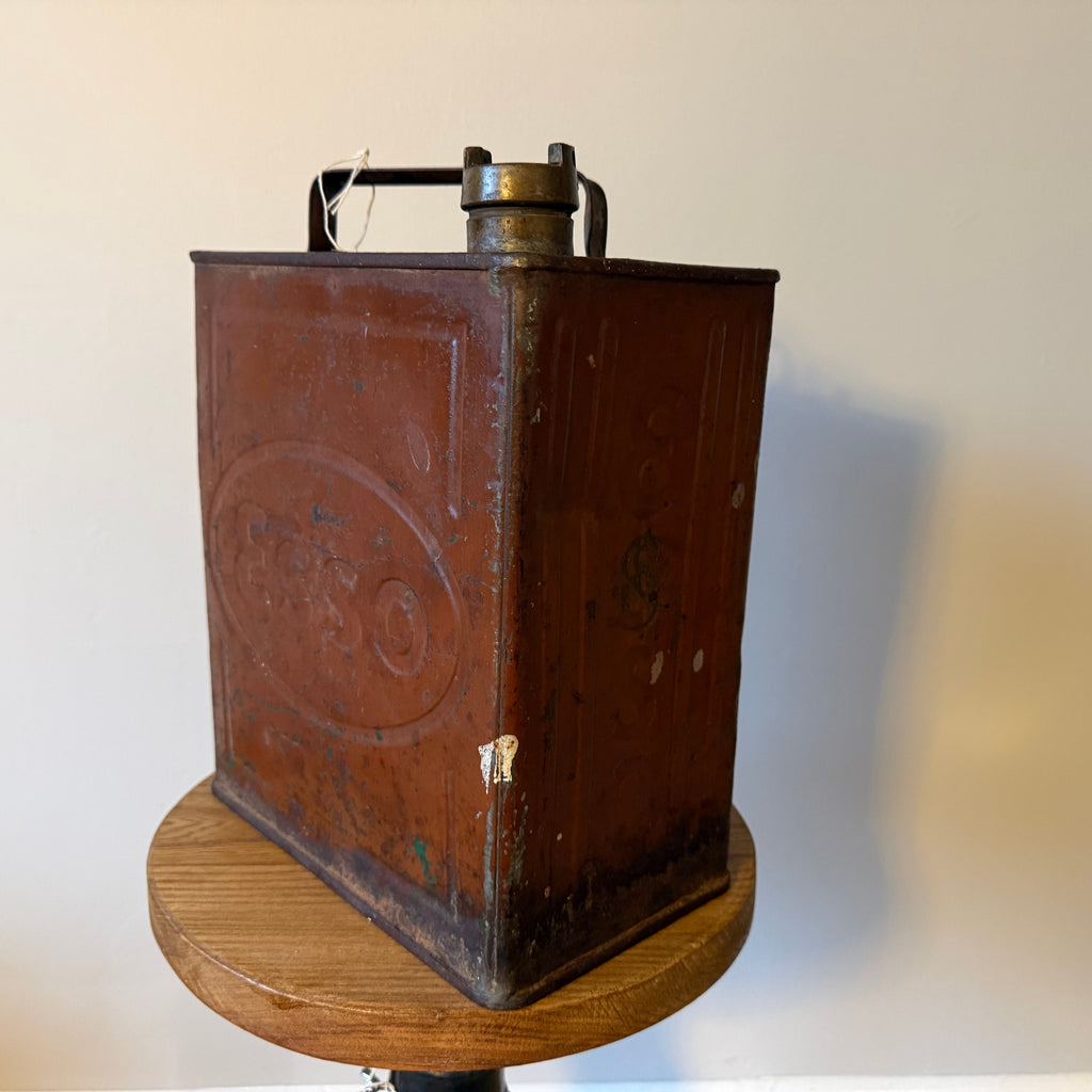 Vintage 1938 Esso fuel can