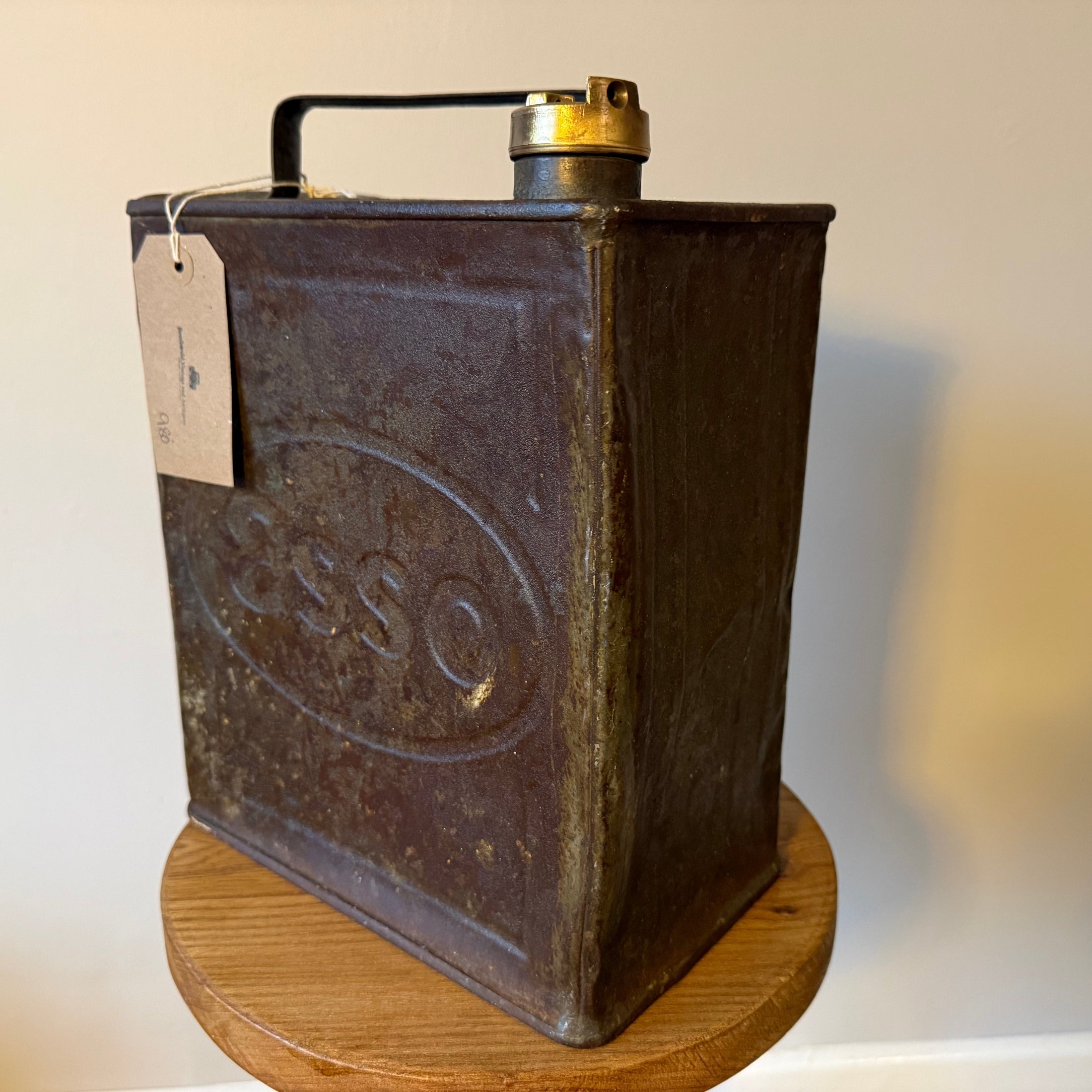 Vintage 1938 Esso fuel can