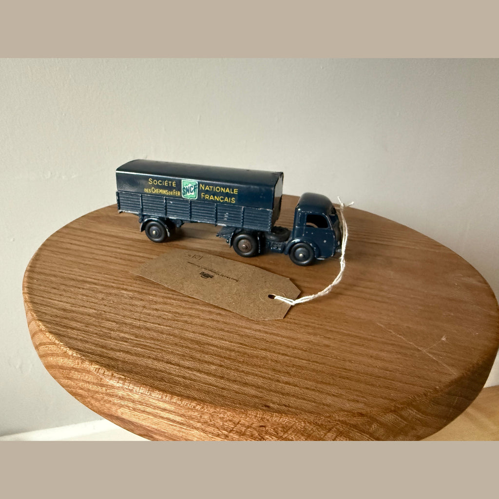 Vintage French Dinky No 32AB Panhard articulated lorry SNCF
