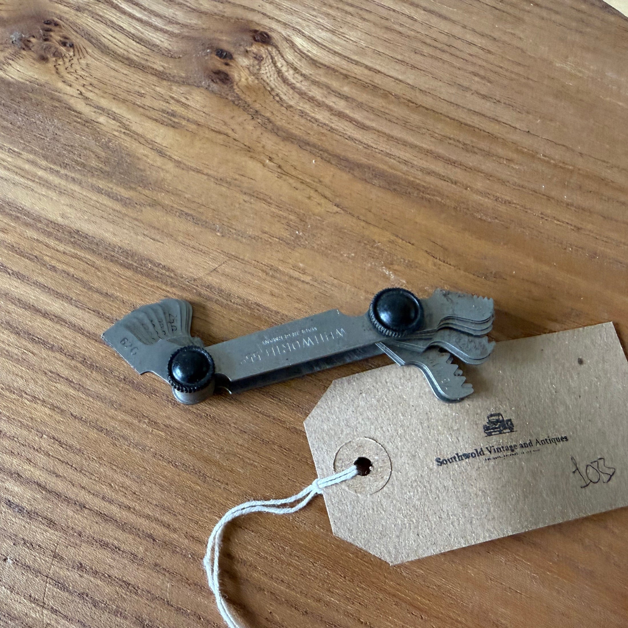 Vintage CK screw pitch Gauge