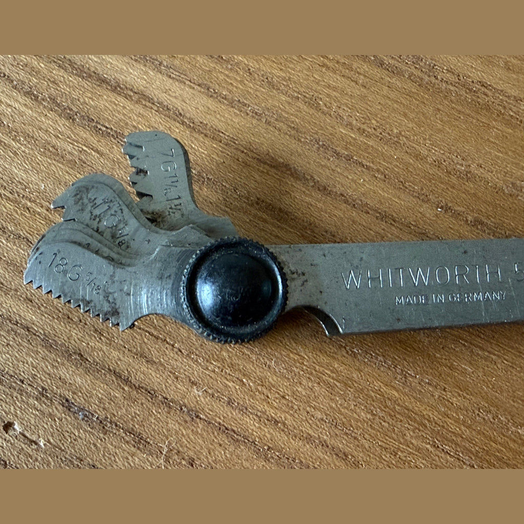Vintage CK screw pitch Gauge